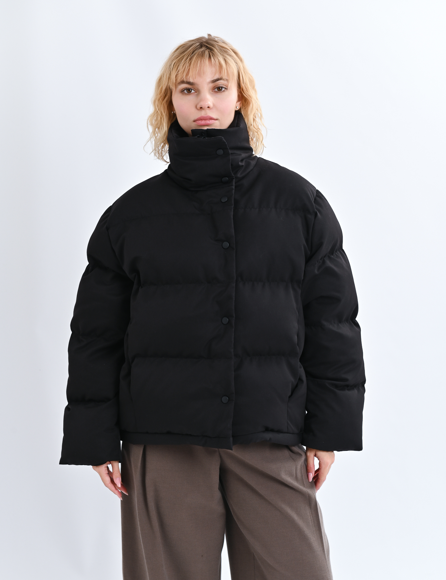 Картинка Пуховик чорний