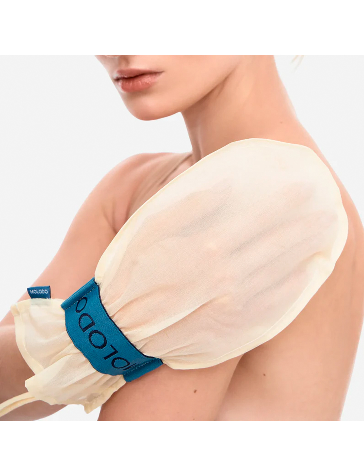 Картинка Рукавичка для пілінгу Raw Silk