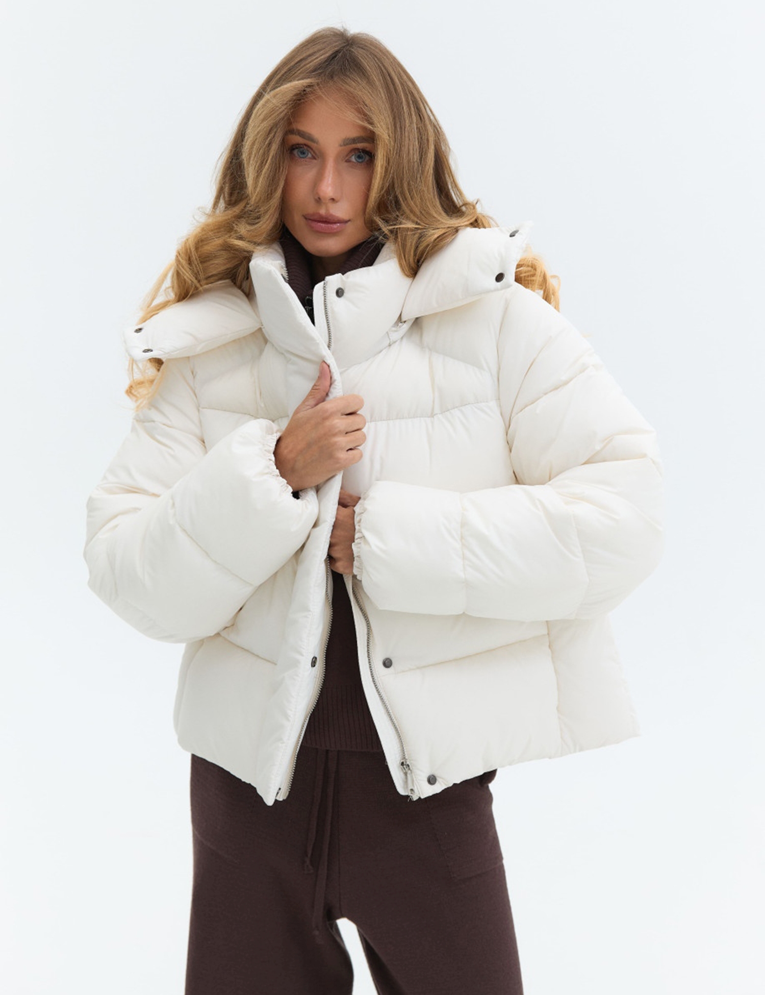 Картинка Пуховик білий