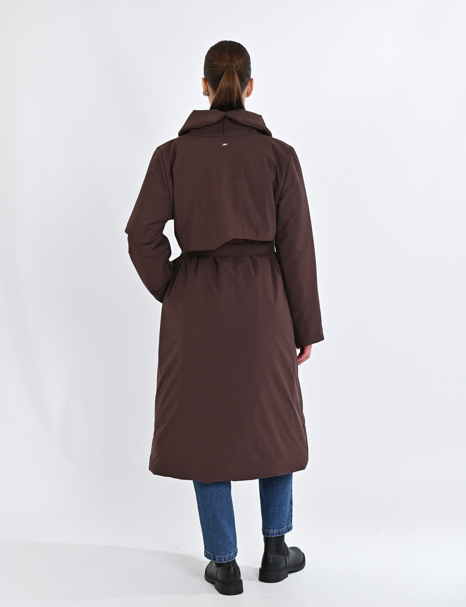 Картинка Пуховик коричневий