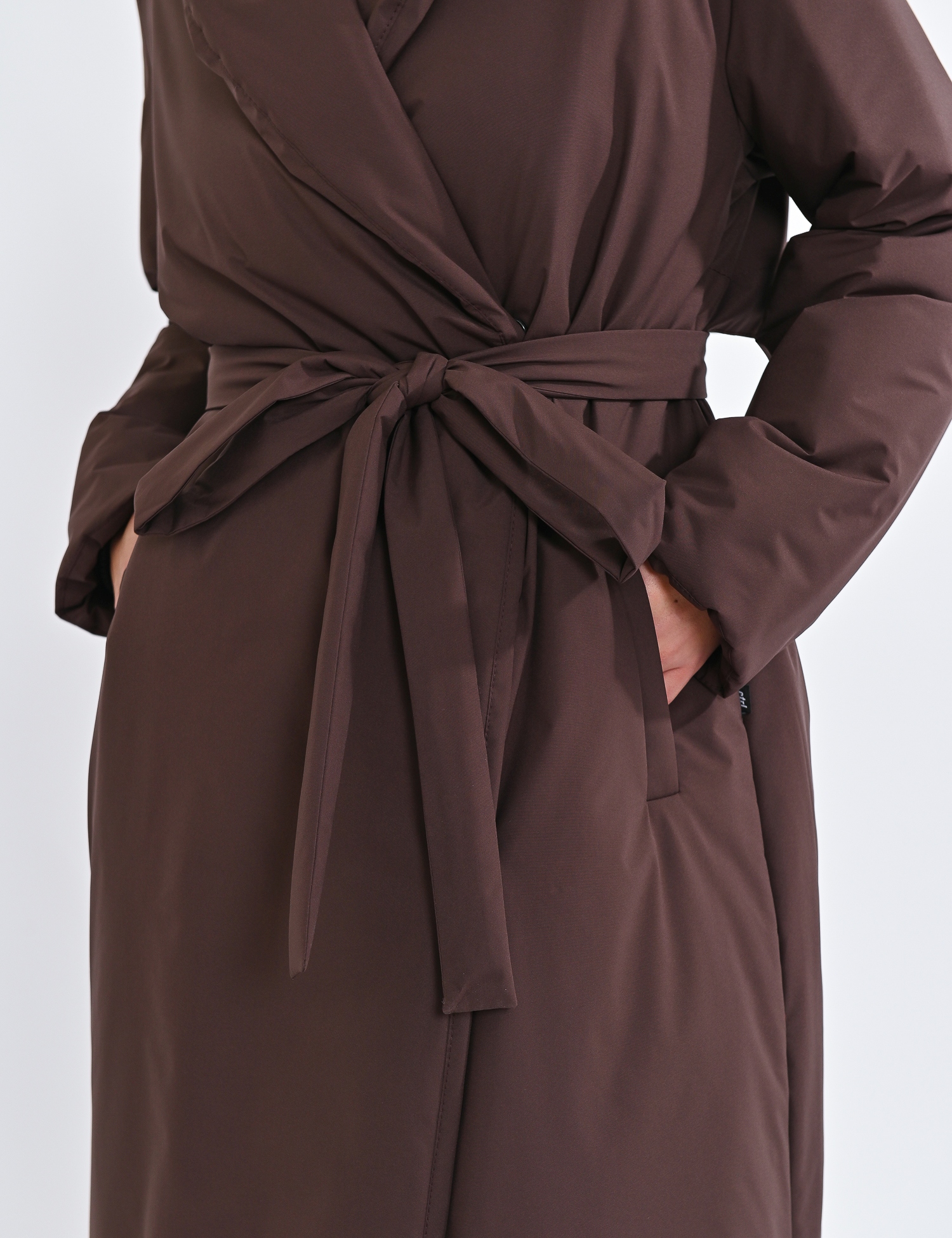 Картинка Пуховик коричневий