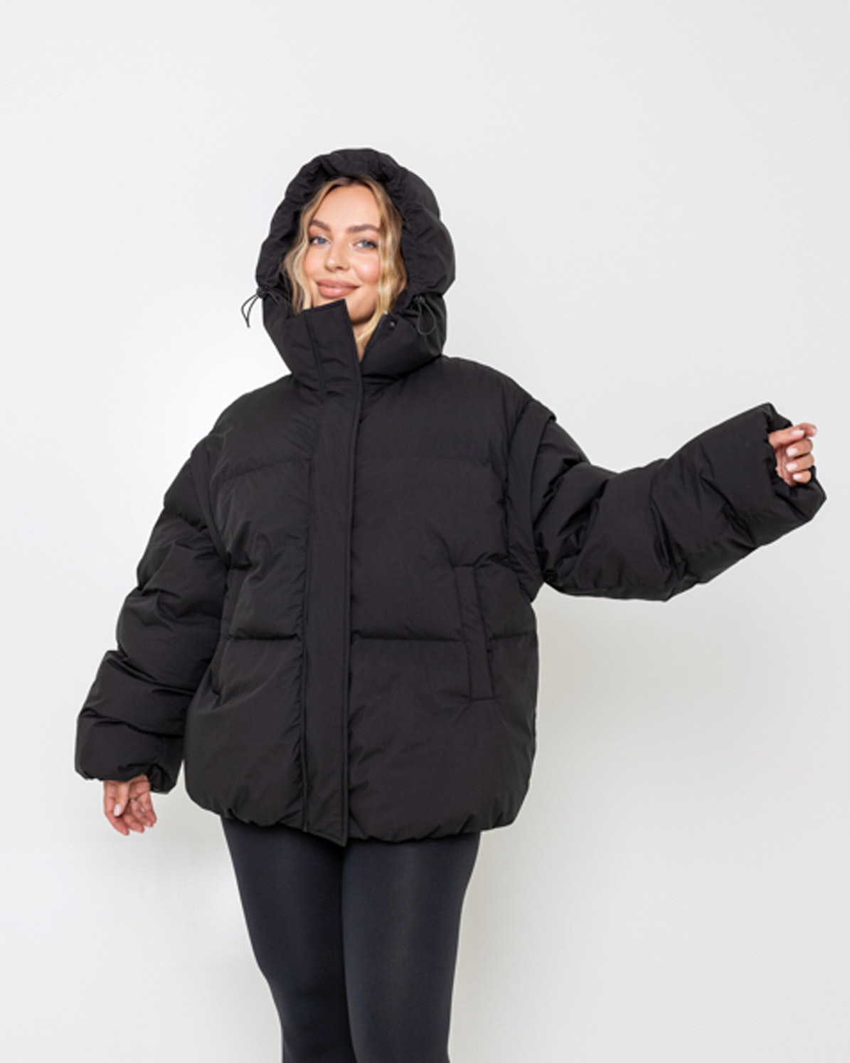 Картинка Пуховик чорний