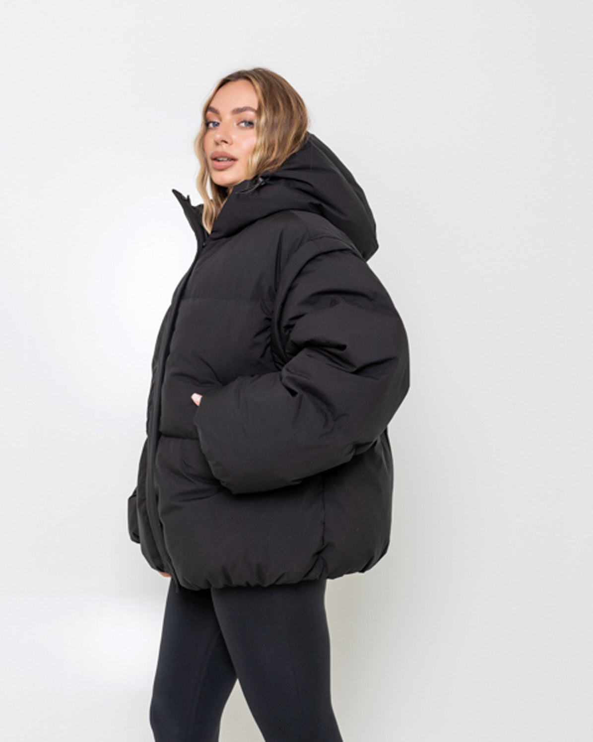 Картинка Пуховик чорний