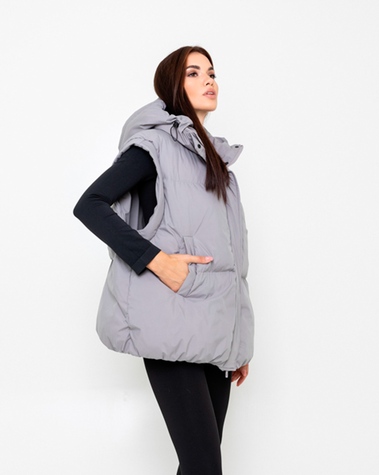 Картинка Пуховий сірий