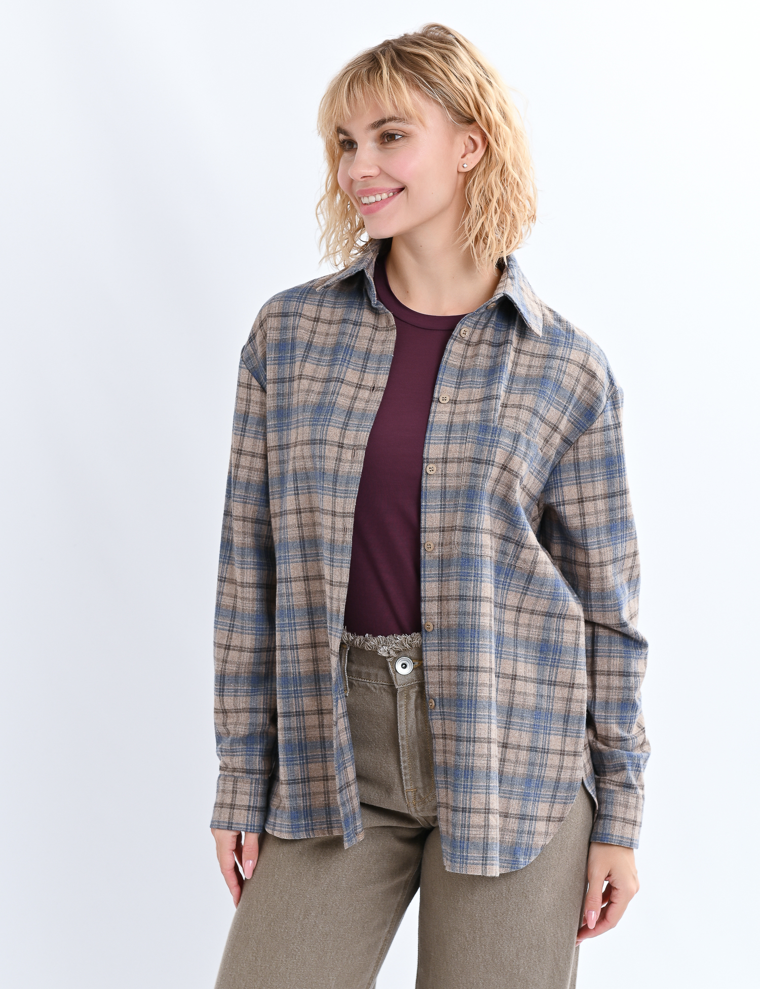 Картинка Сорочка бежева