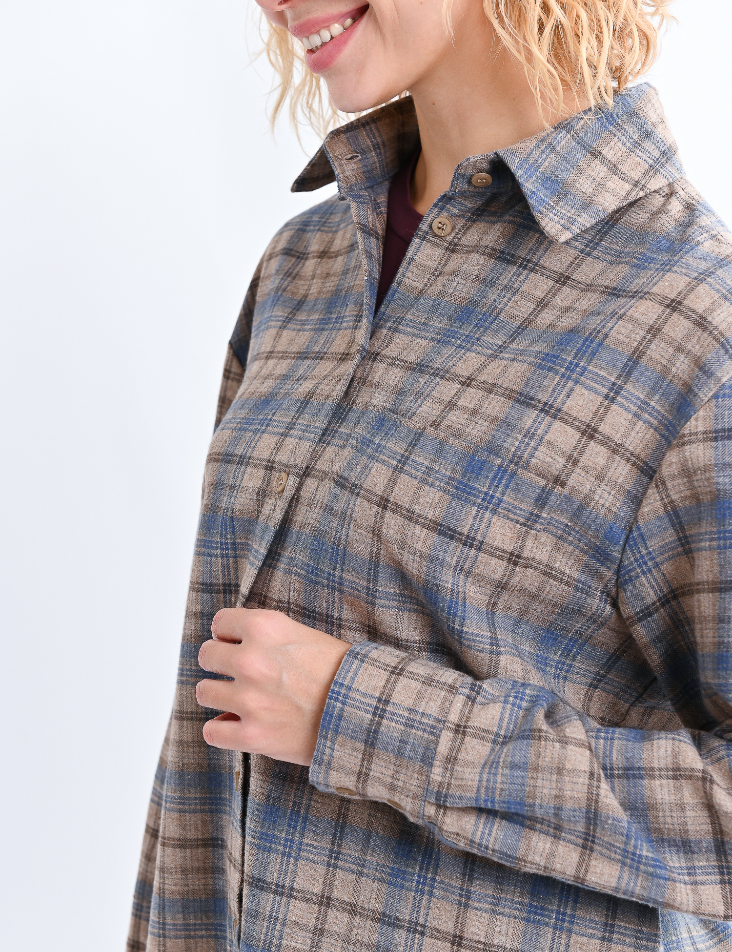 Картинка Сорочка бежева