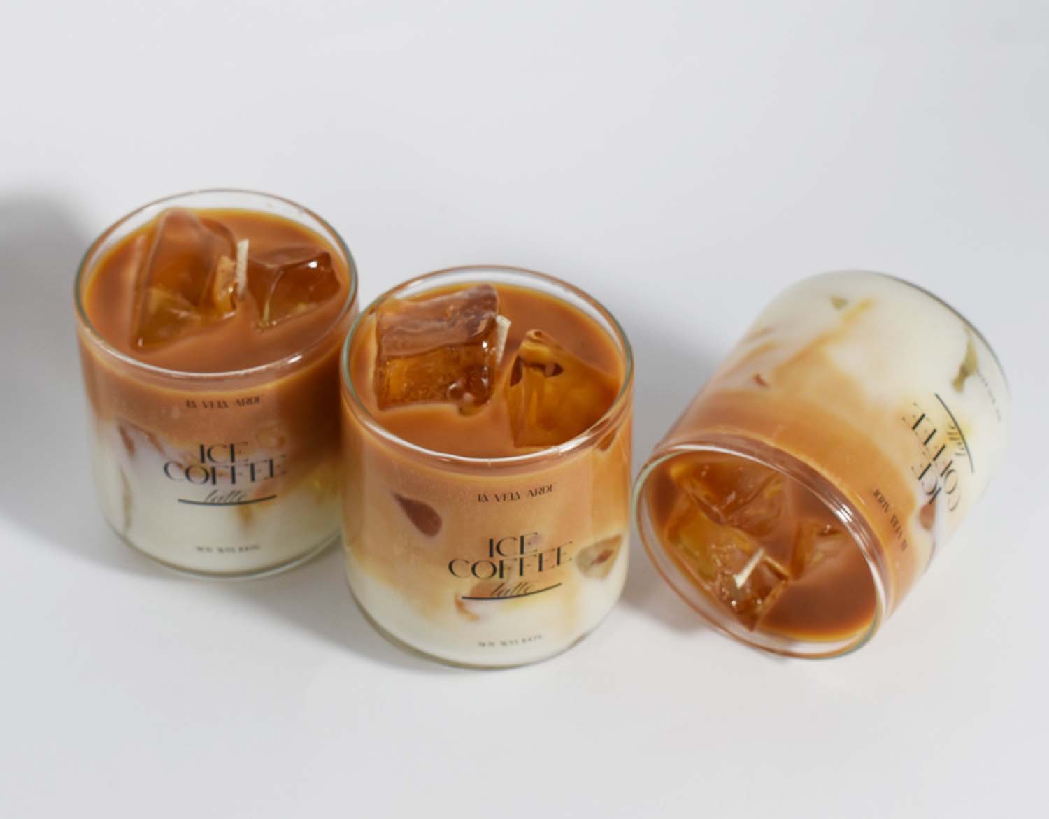 Картинка Свічка "ICE LATTE" з ароматом кави з вершками