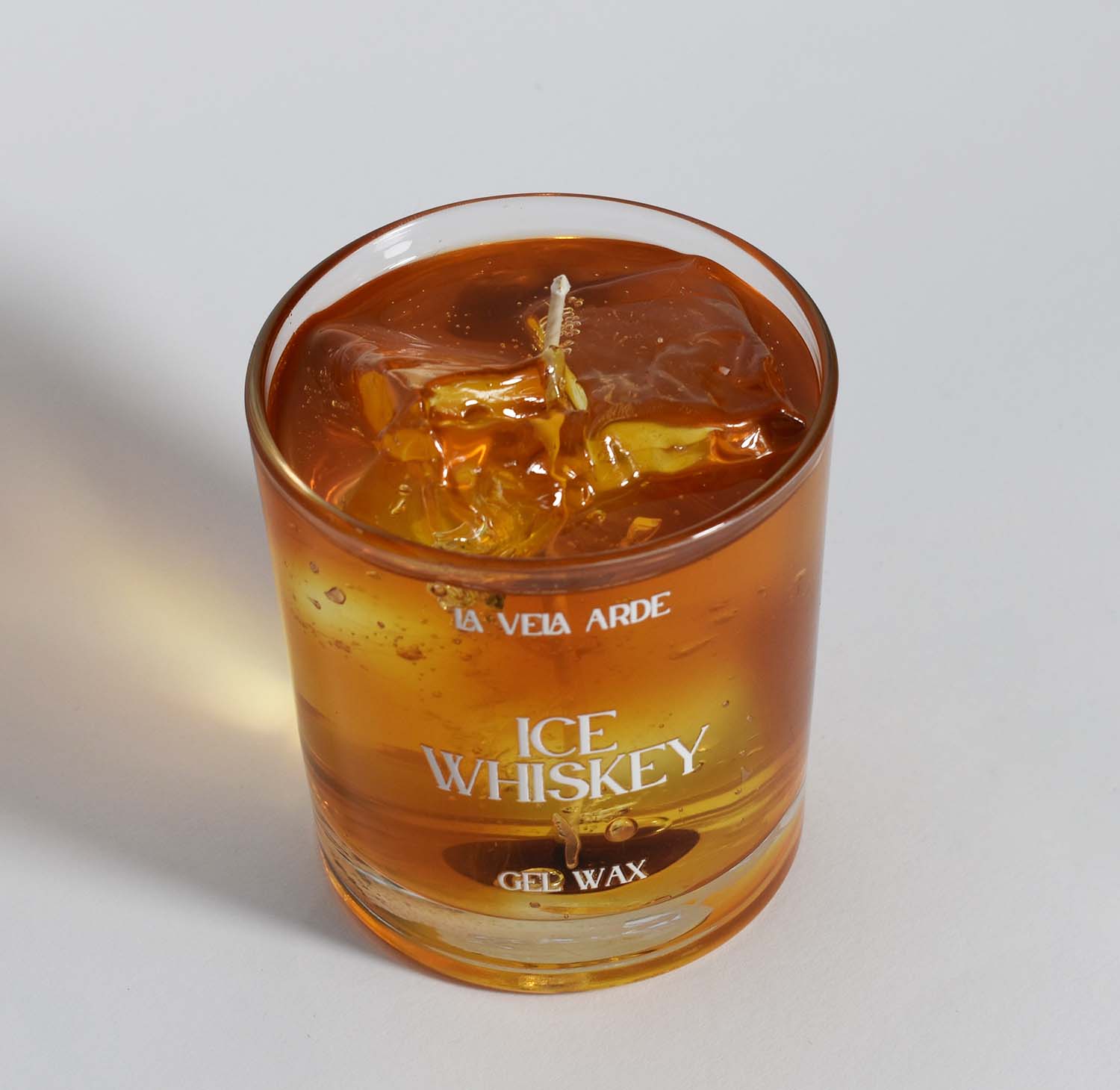 Картинка Свічка "ICE WHISKEY" - аромат БРЕНДІ ГРУША
