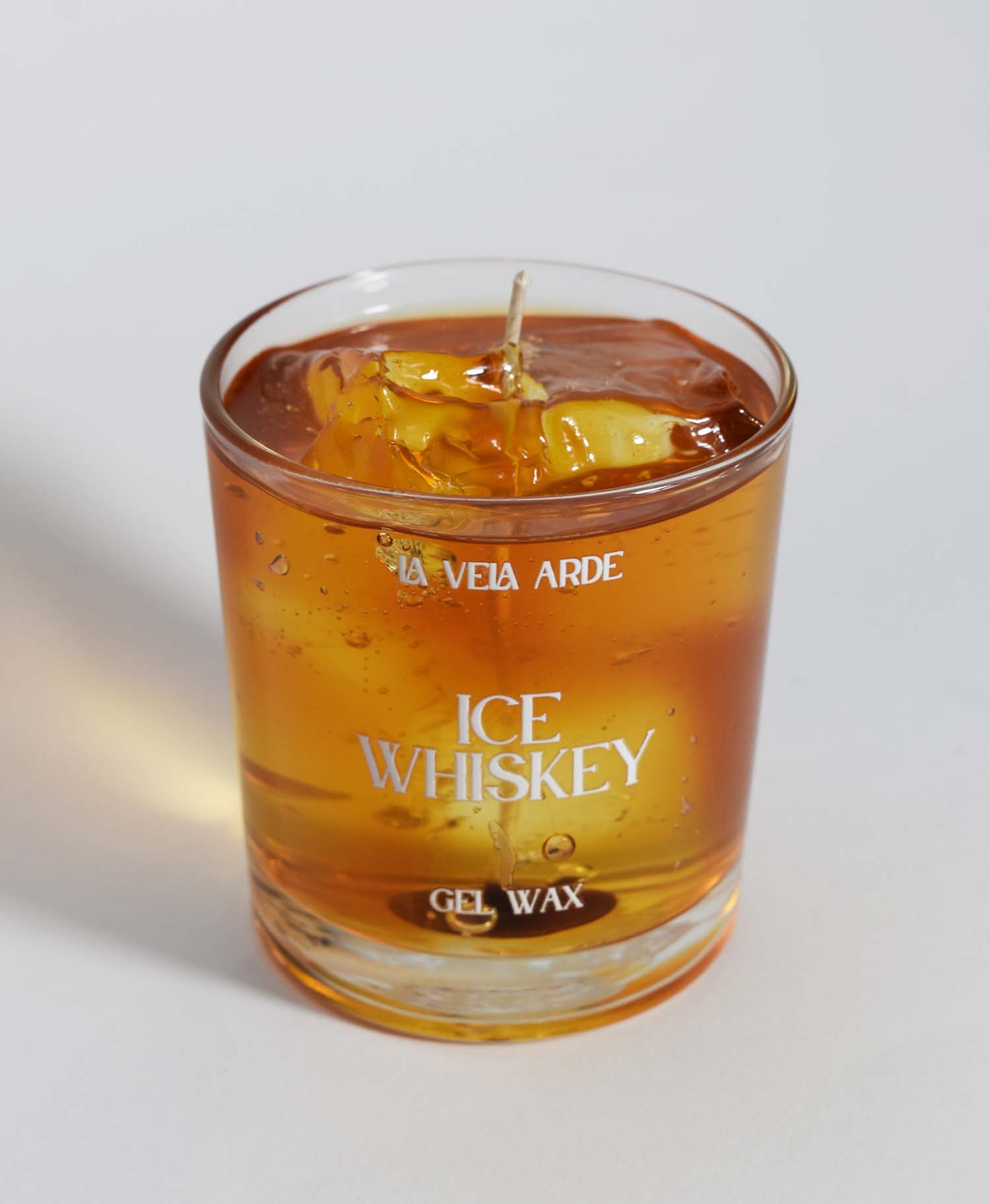 Картинка Свічка "ICE WHISKEY" - аромат БРЕНДІ ГРУША