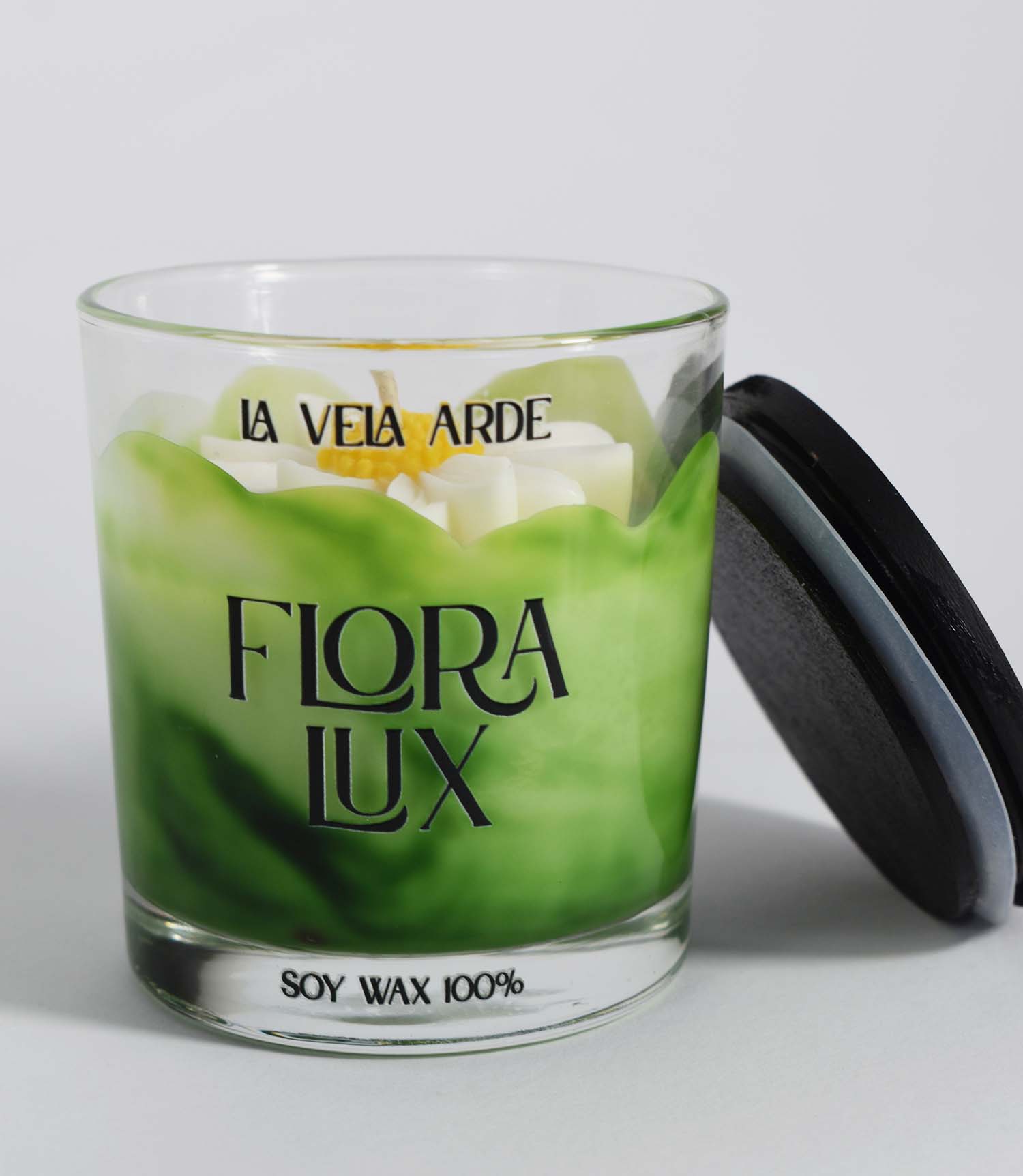 Картинка Свічка Flora Lux, з ароматом польових квітів.