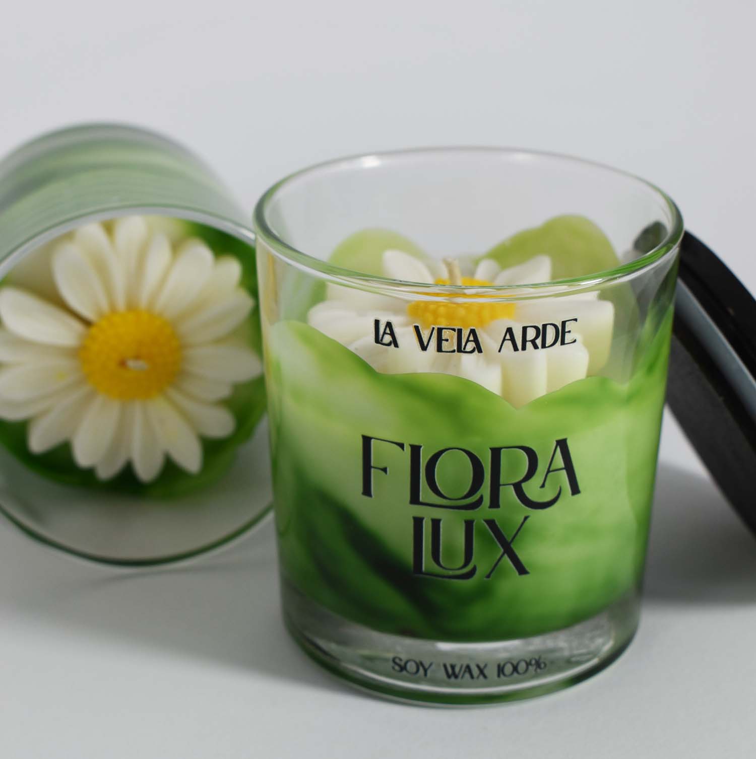 Картинка Свічка Flora Lux, з ароматом польових квітів.