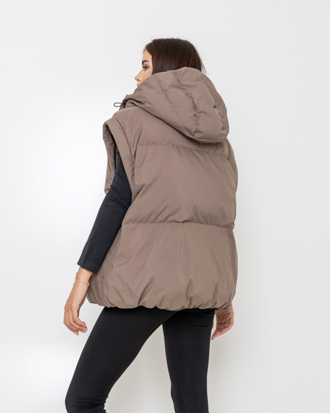 Картинка Пуховик світло-коричневий