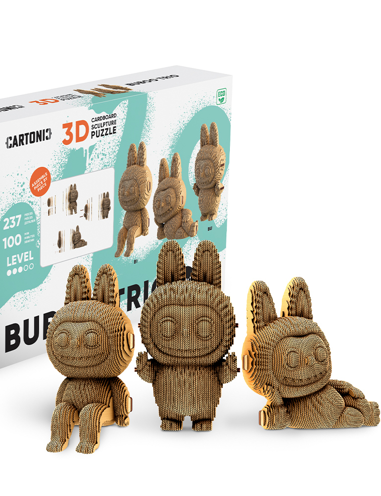 Картинка 3D-пазли  BUBOO TRIO