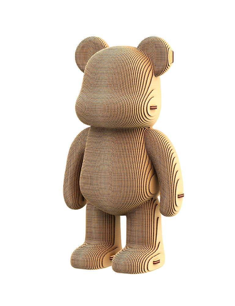 Картинка 3D-пазл ведмедик