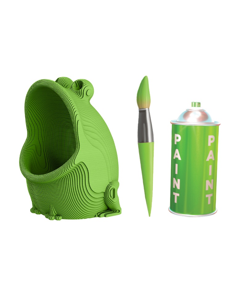 Картинка 3D-пазл FROGGY