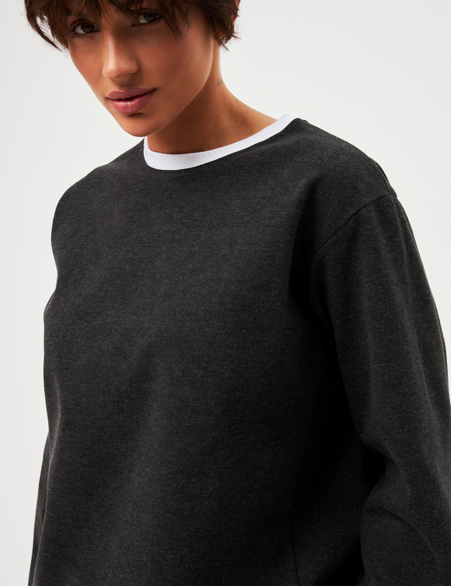 Картинка Світшот сірий