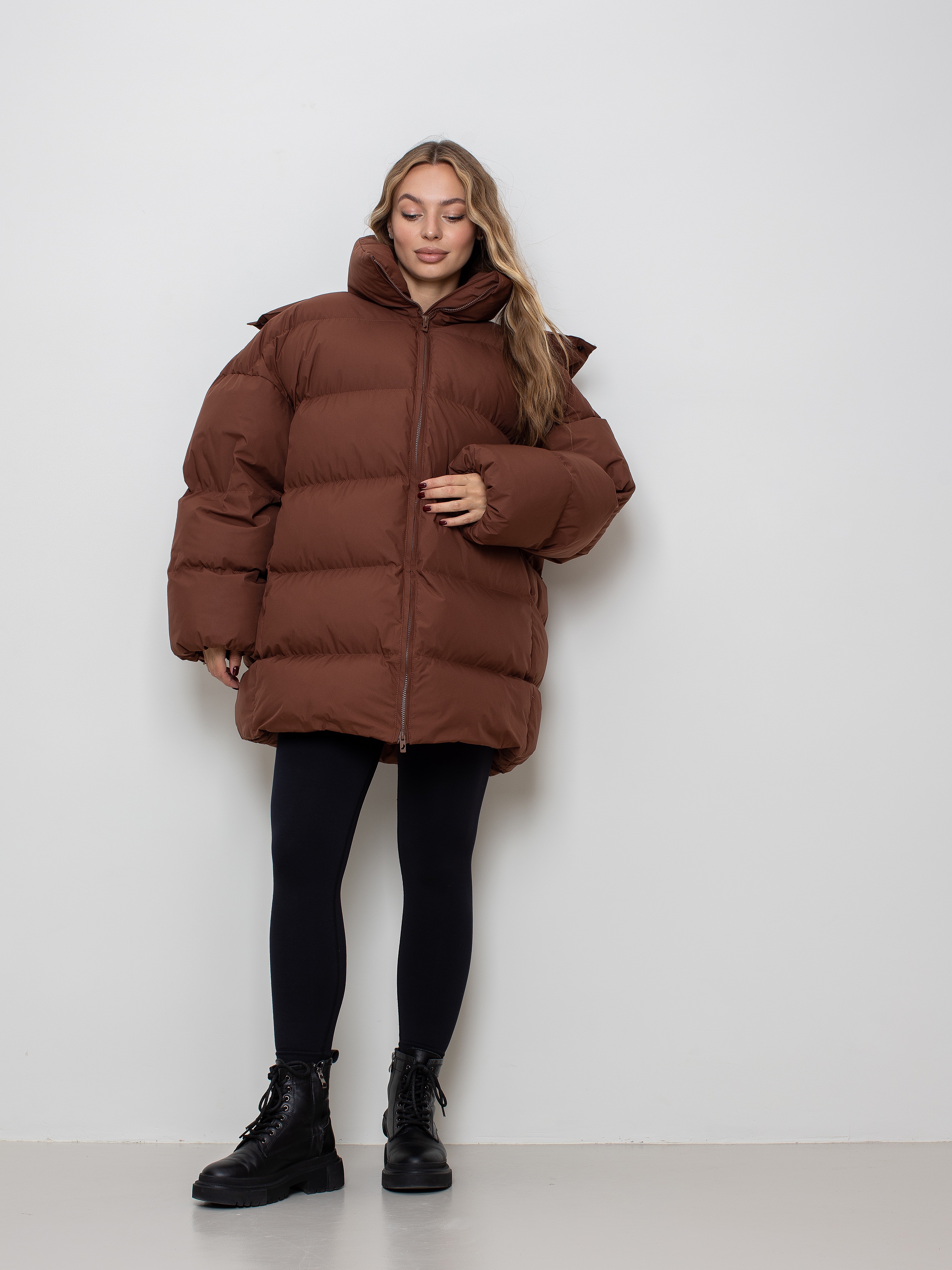 Картинка Пуховик помаранчевий