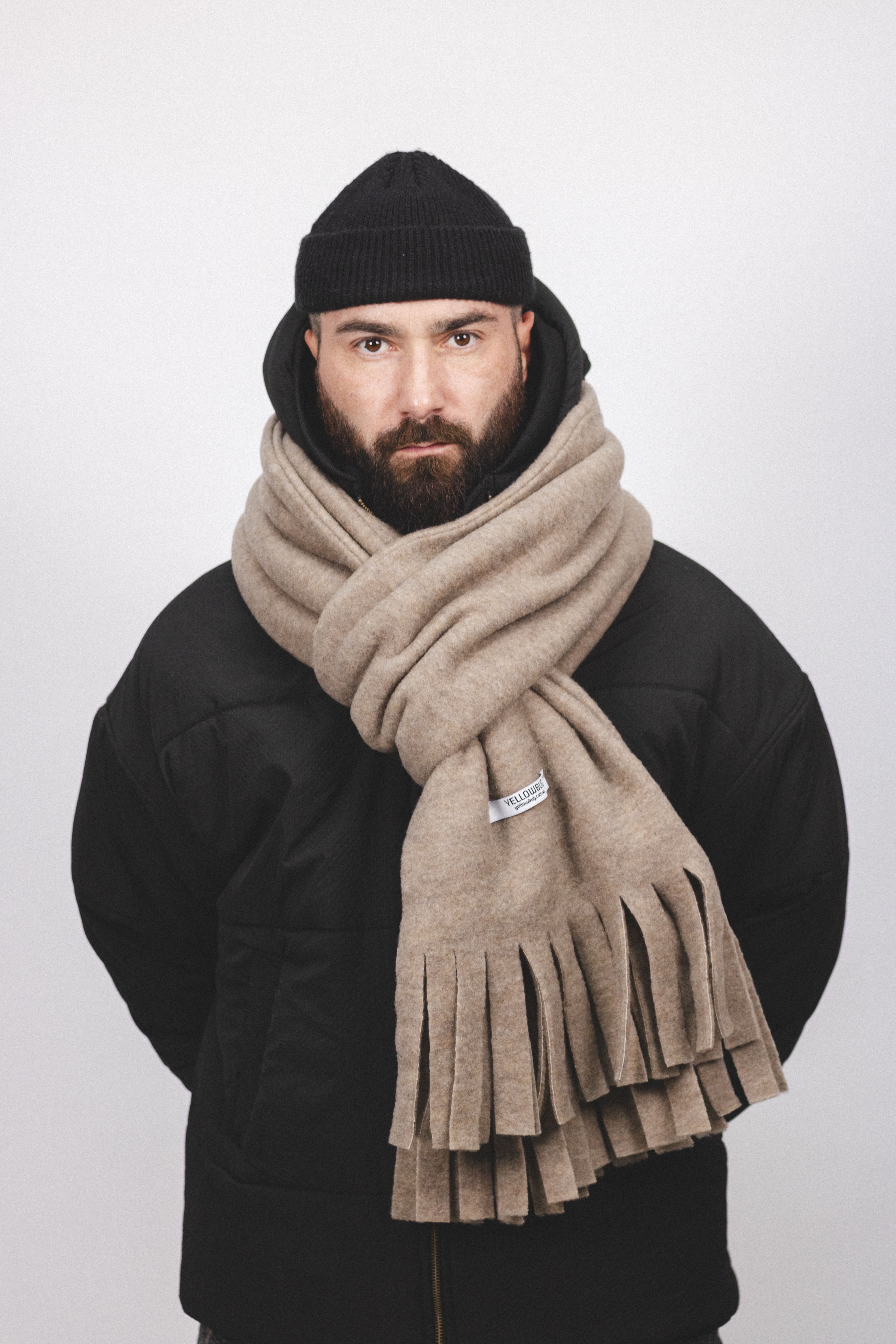 Картинка Шарф світло-коричневий