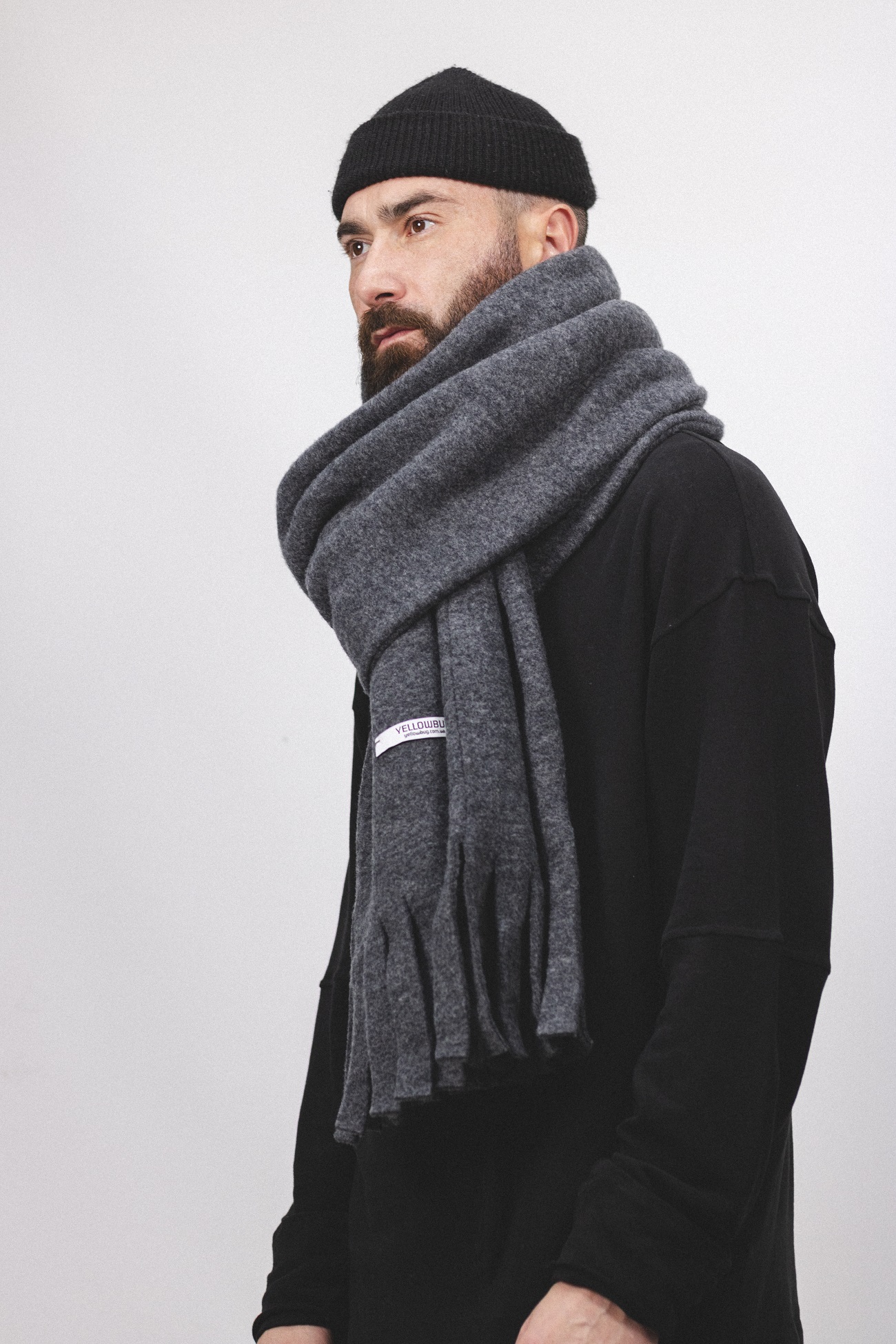 Картинка Шарф темно-коричневий