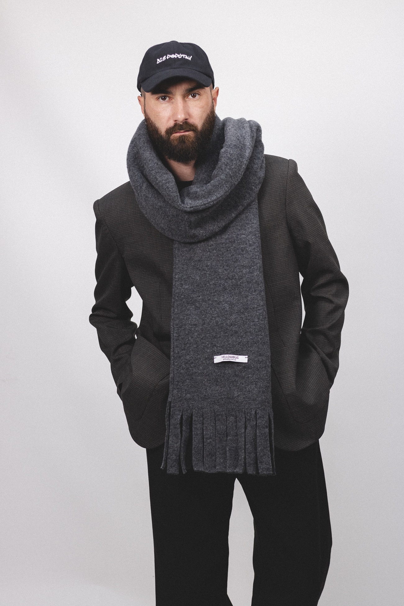 Картинка Шарф темно-коричневий