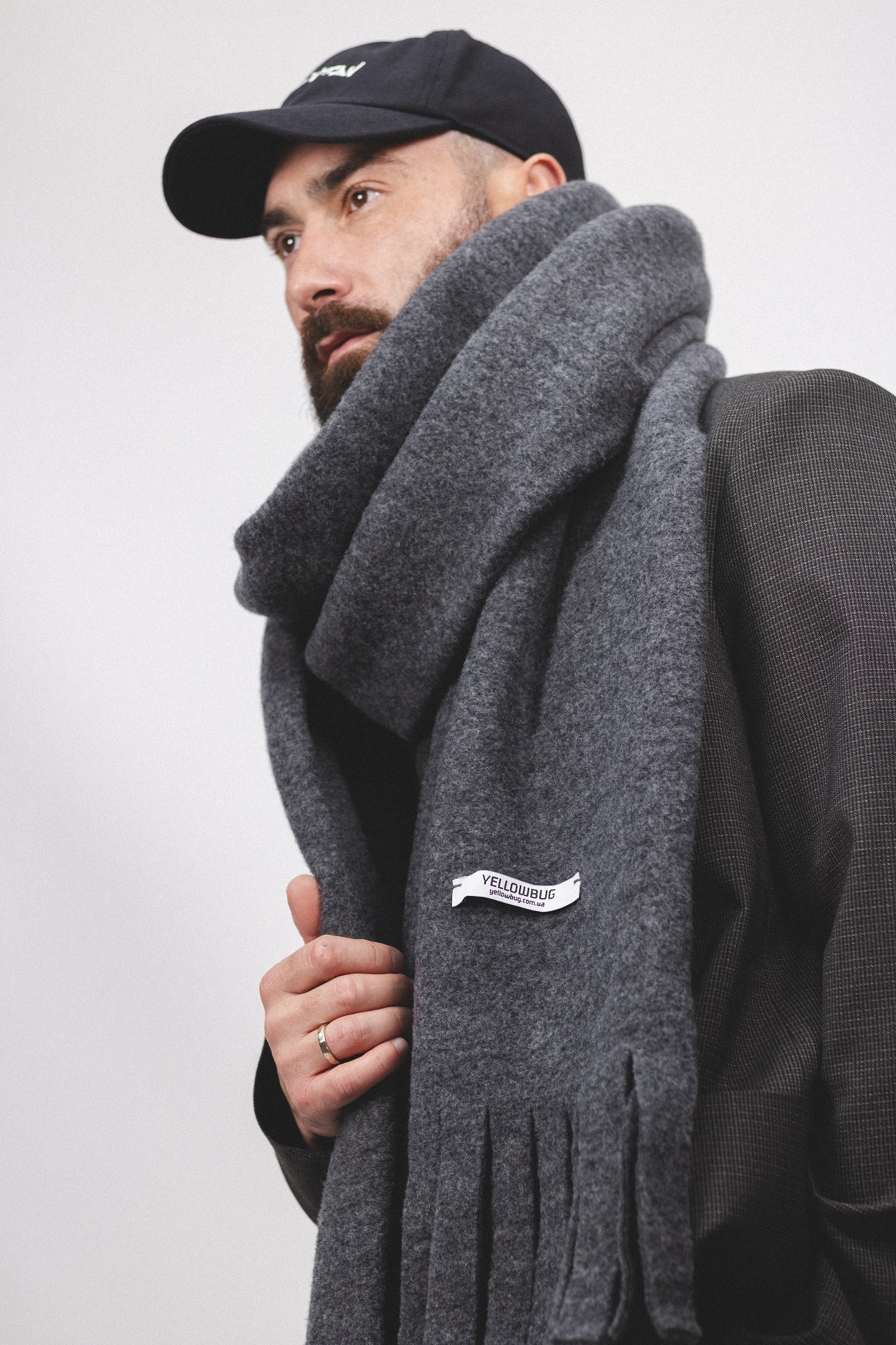 Картинка Шарф темно-коричневий