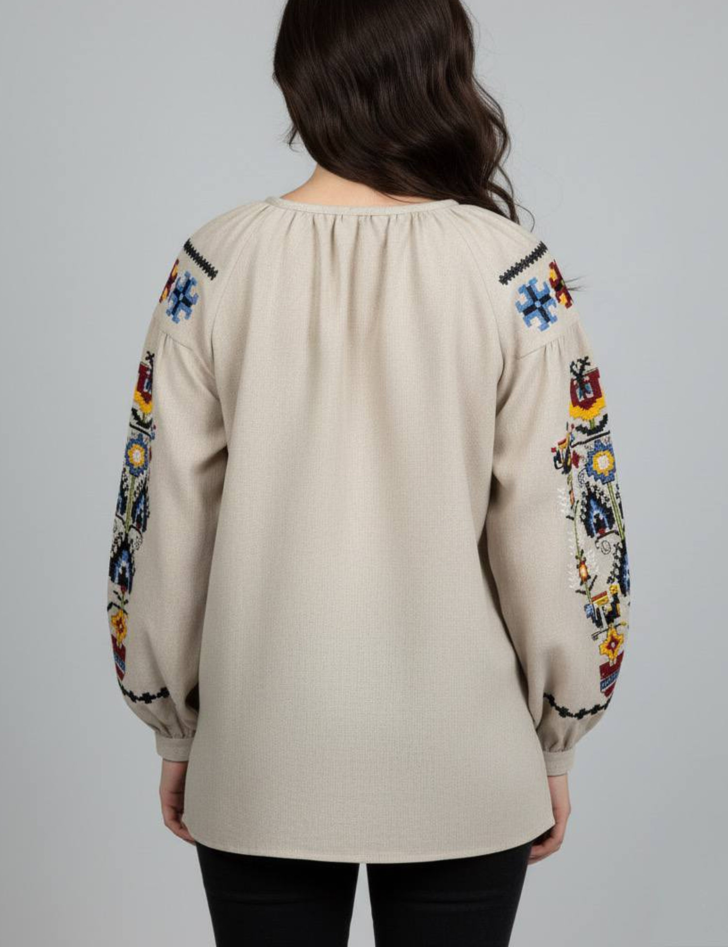 Картинка Вишиванка бежева