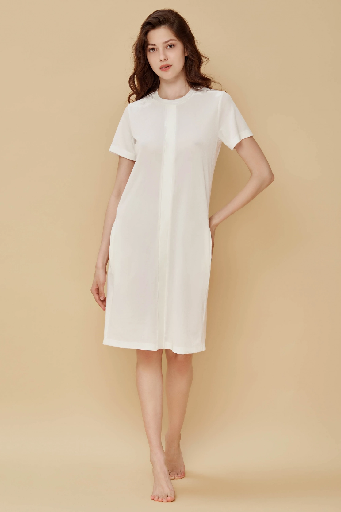 Картинка Нічна сорочка жовта 