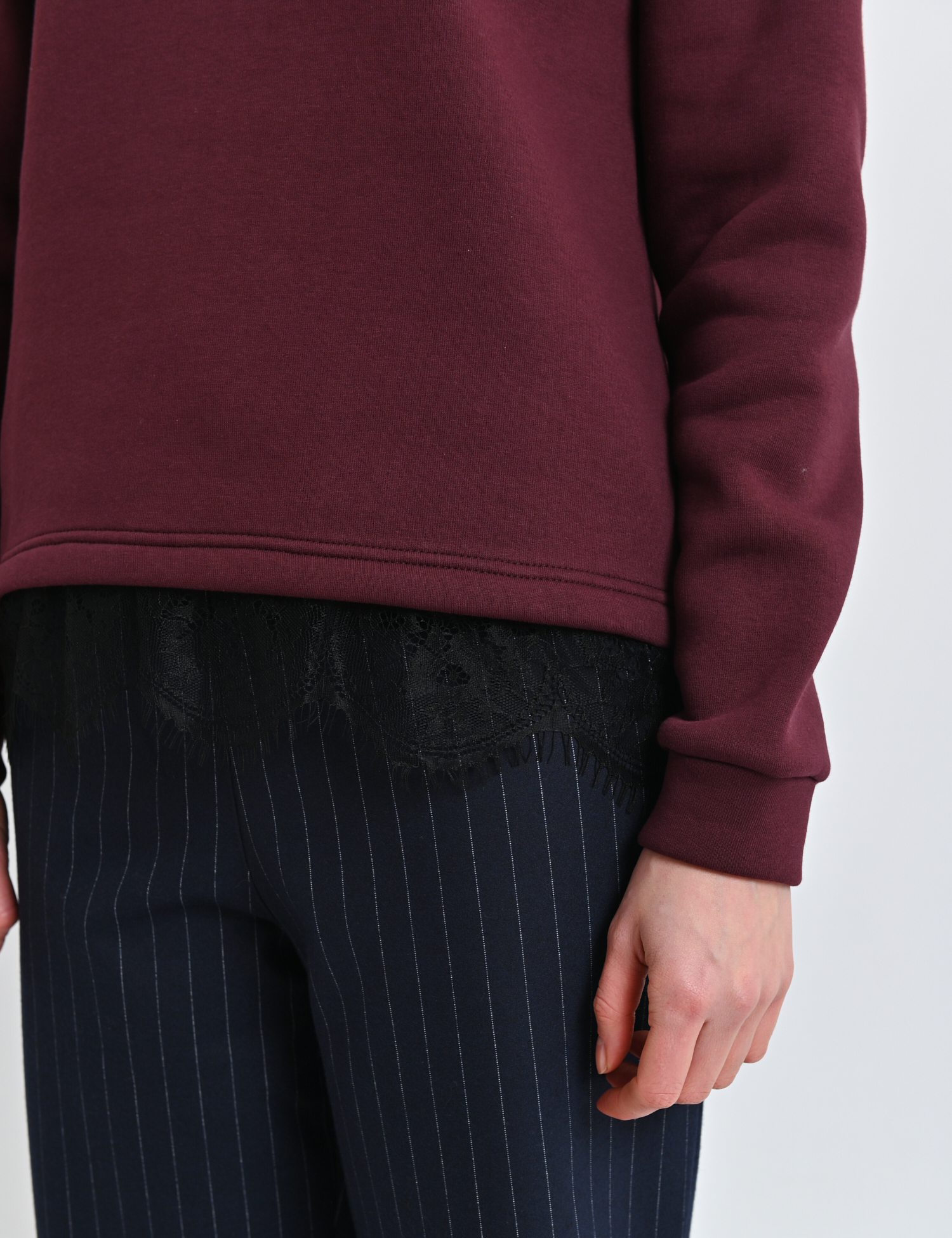 Картинка Світшот бордовий