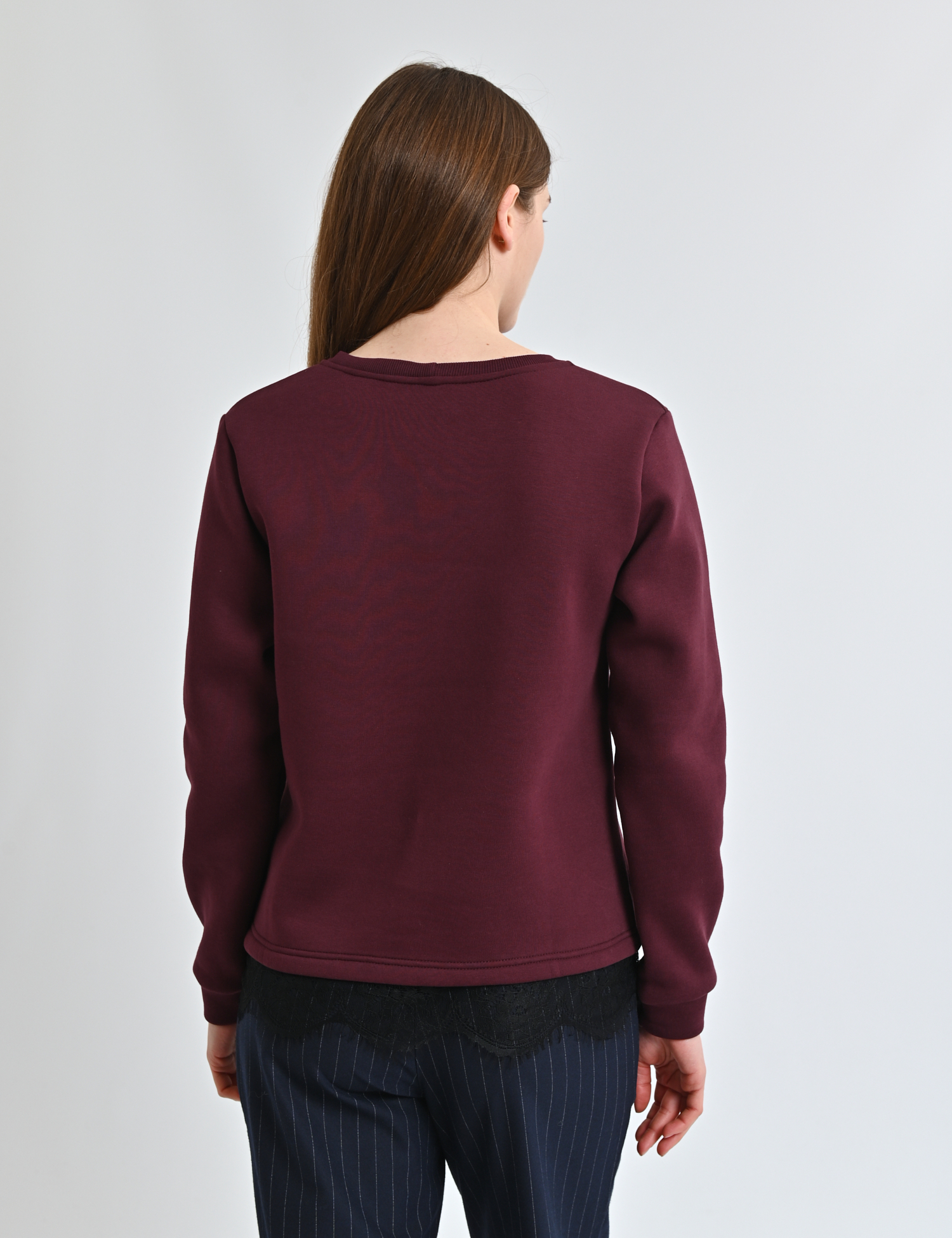 Картинка Світшот бордовий