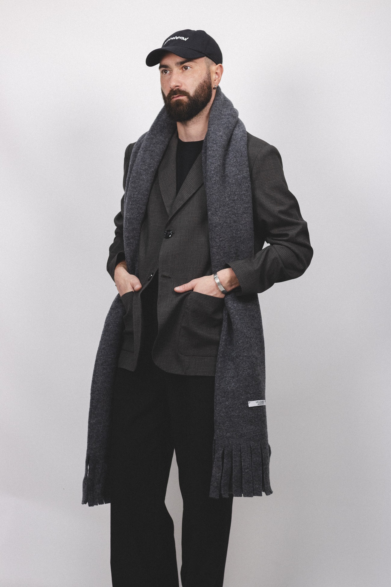 Картинка Шарф темно-коричневий