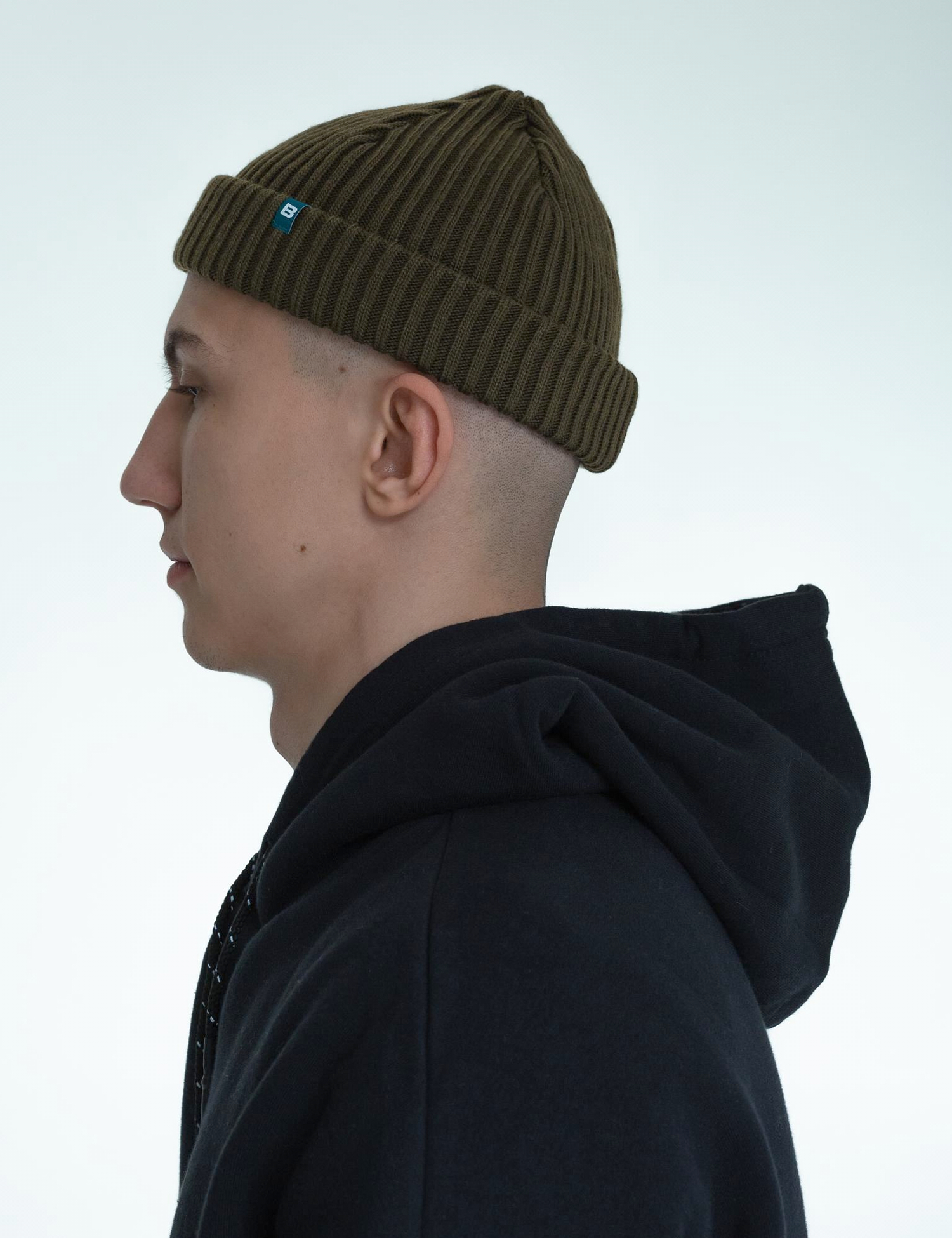 Картинка Базова хакі коротка шапка