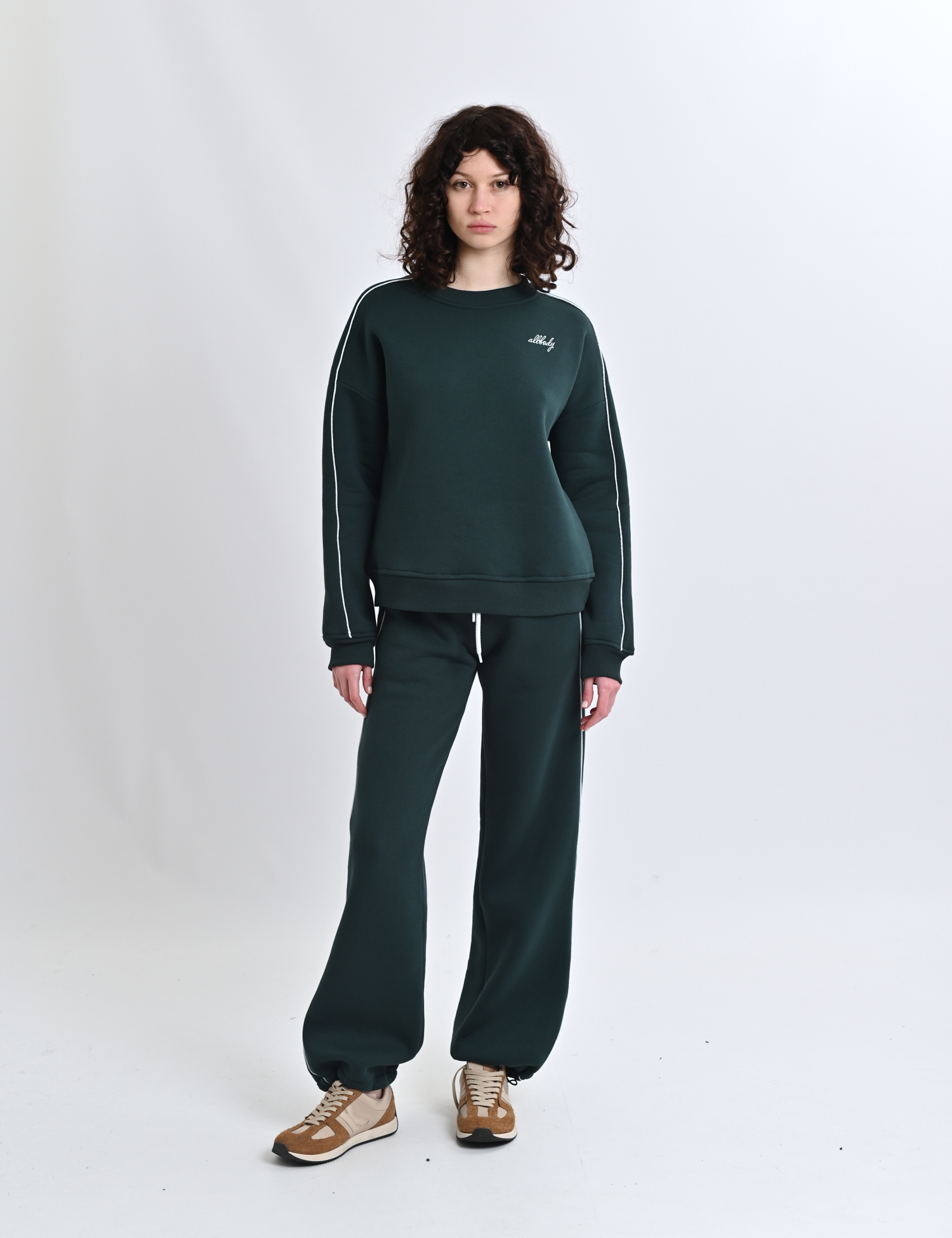 Картинка Костюм темно-зелений