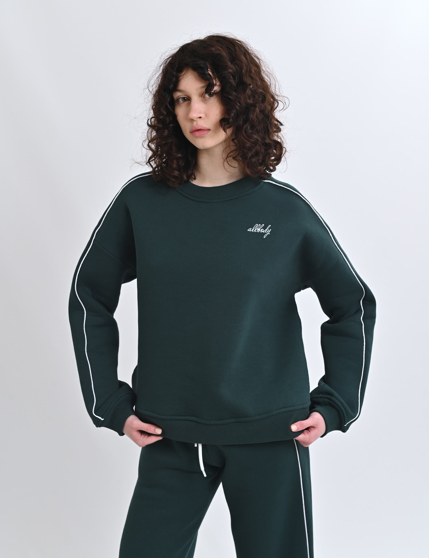 Картинка Костюм темно-зелений