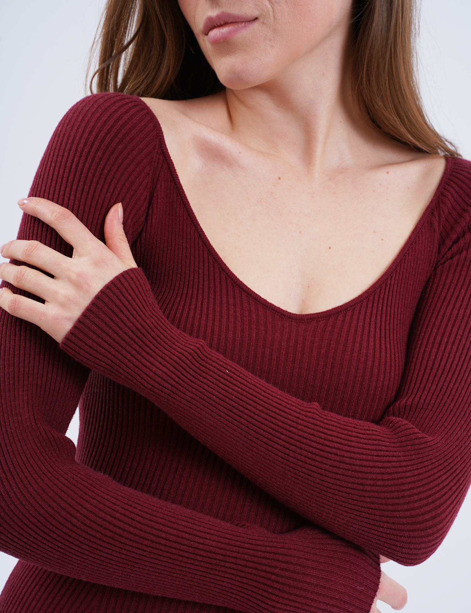 Картинка Сукня бордова