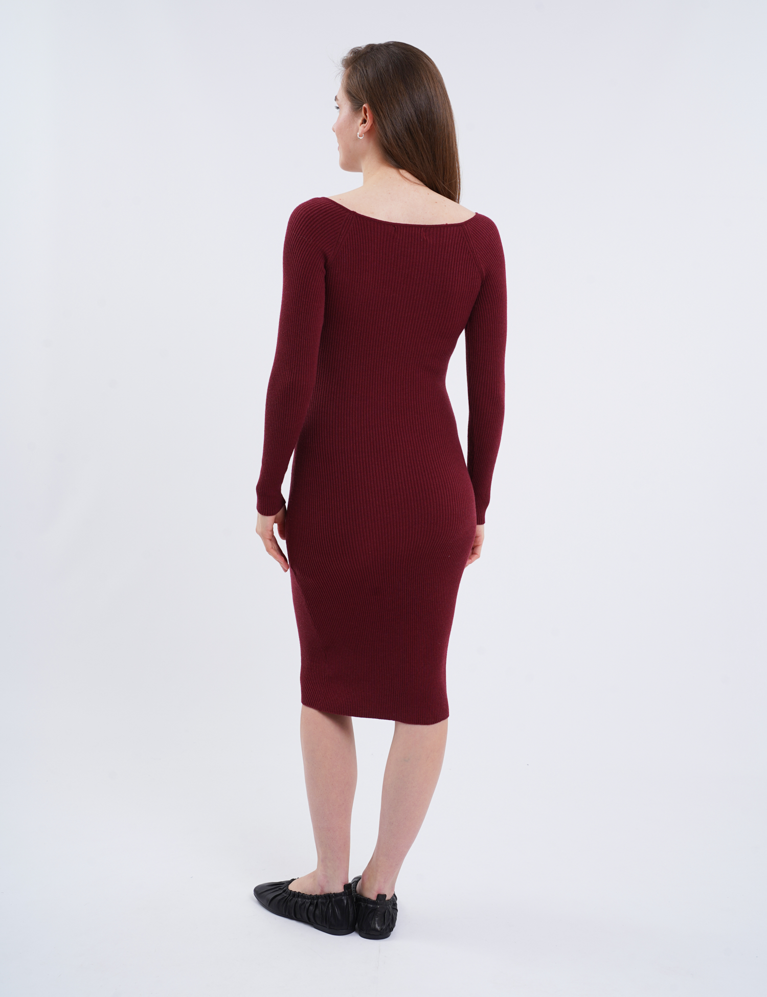 Картинка Сукня бордова