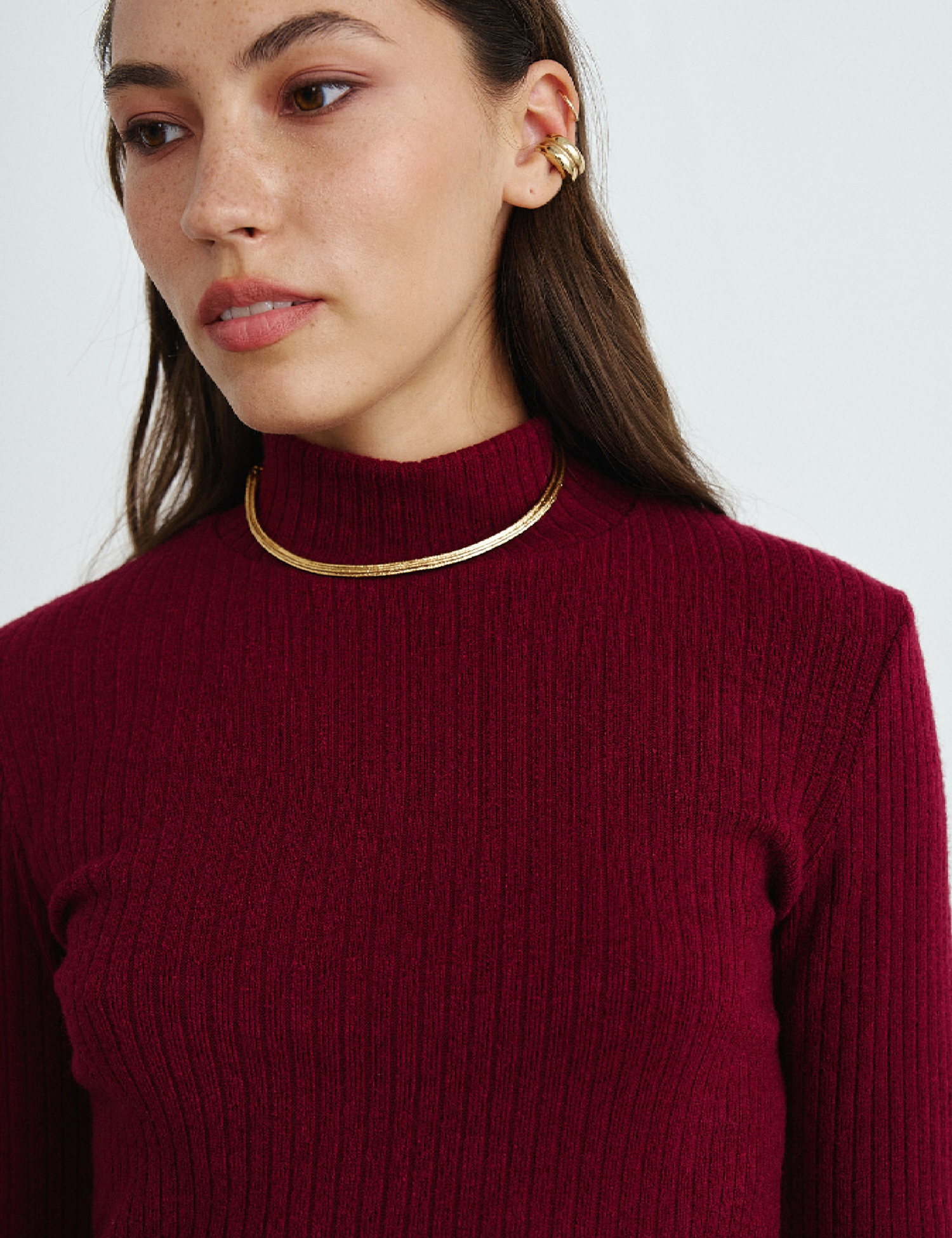 Картинка Гольф бордовий