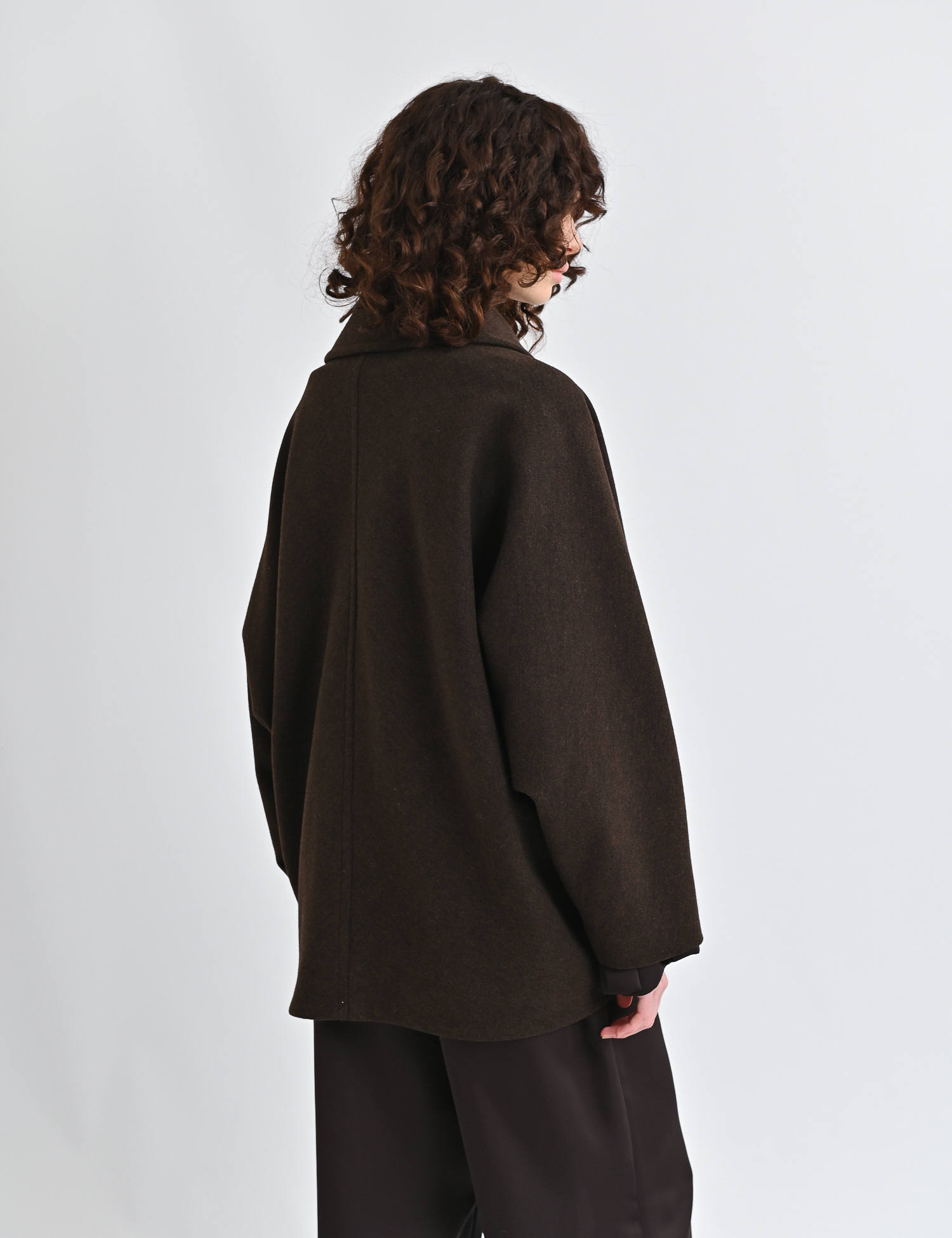 Картинка Пальто коричневе