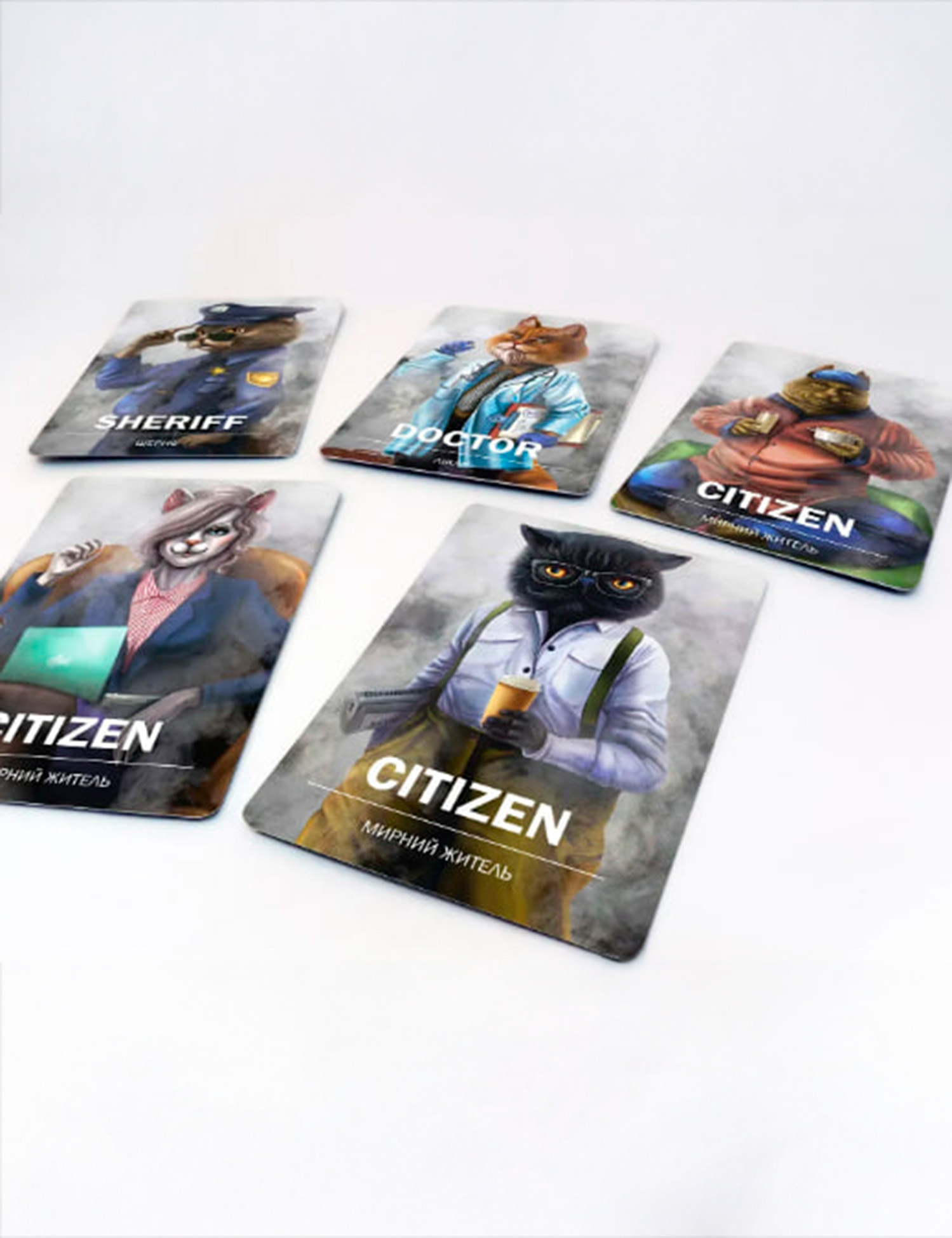 Картинка Настільна гра "Котомафія"