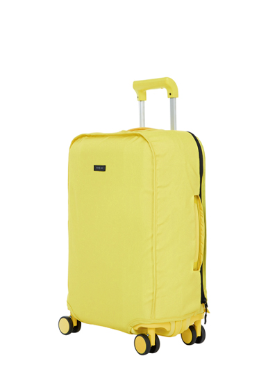 Картинка Захисний чохол для валіз ECO TRAVEL SMALL жовтий