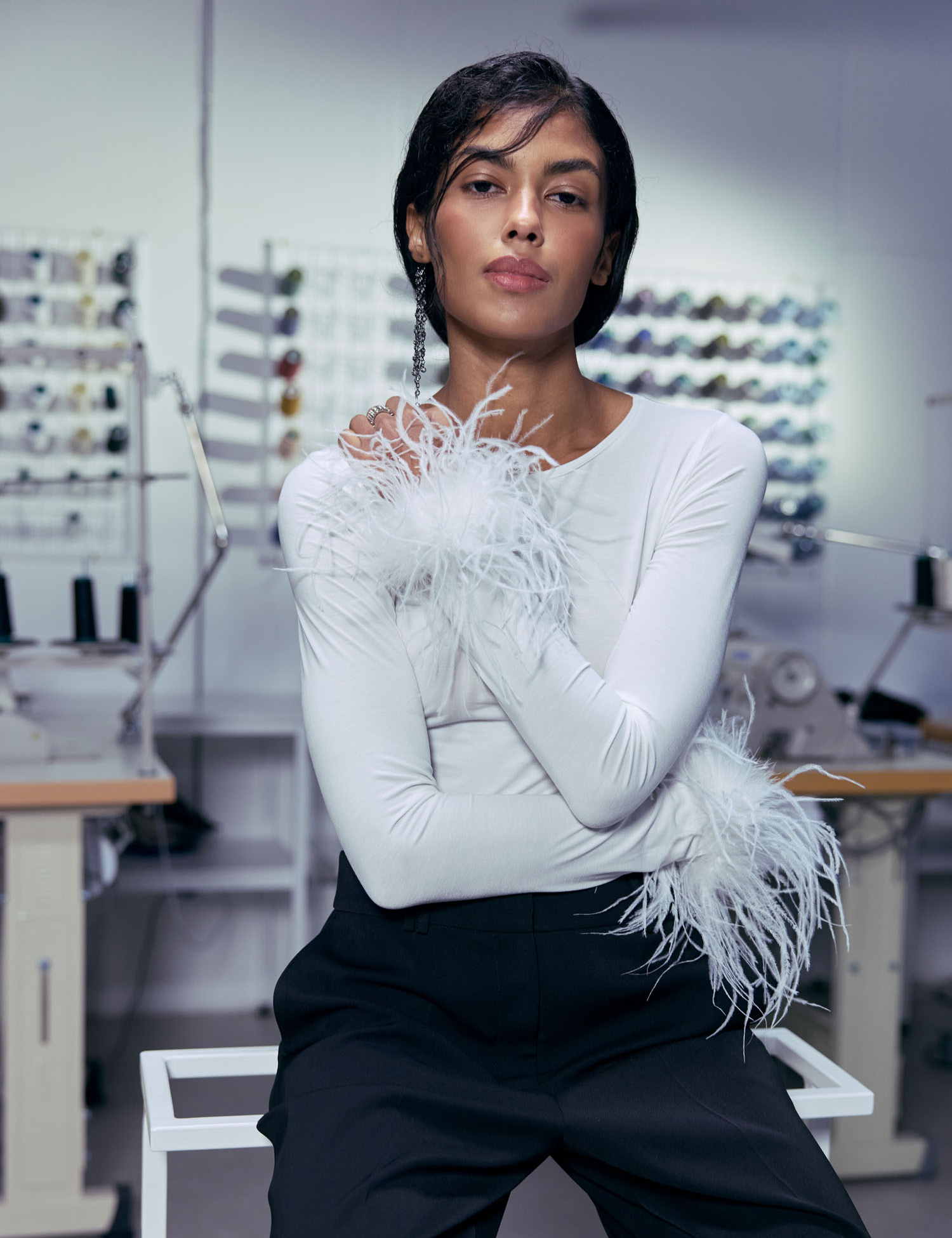 Картинка Лонгслів білий