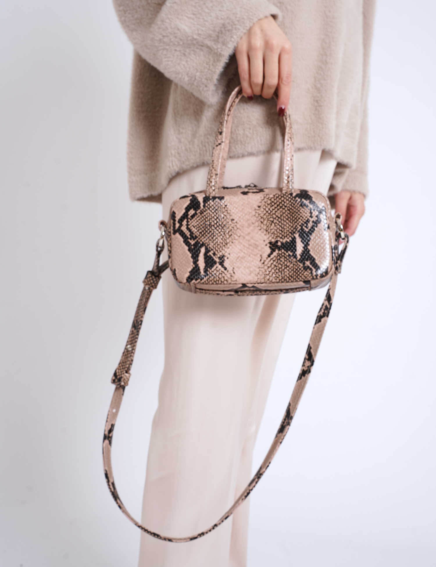 Картинка Сумка зі зміїним візерунком