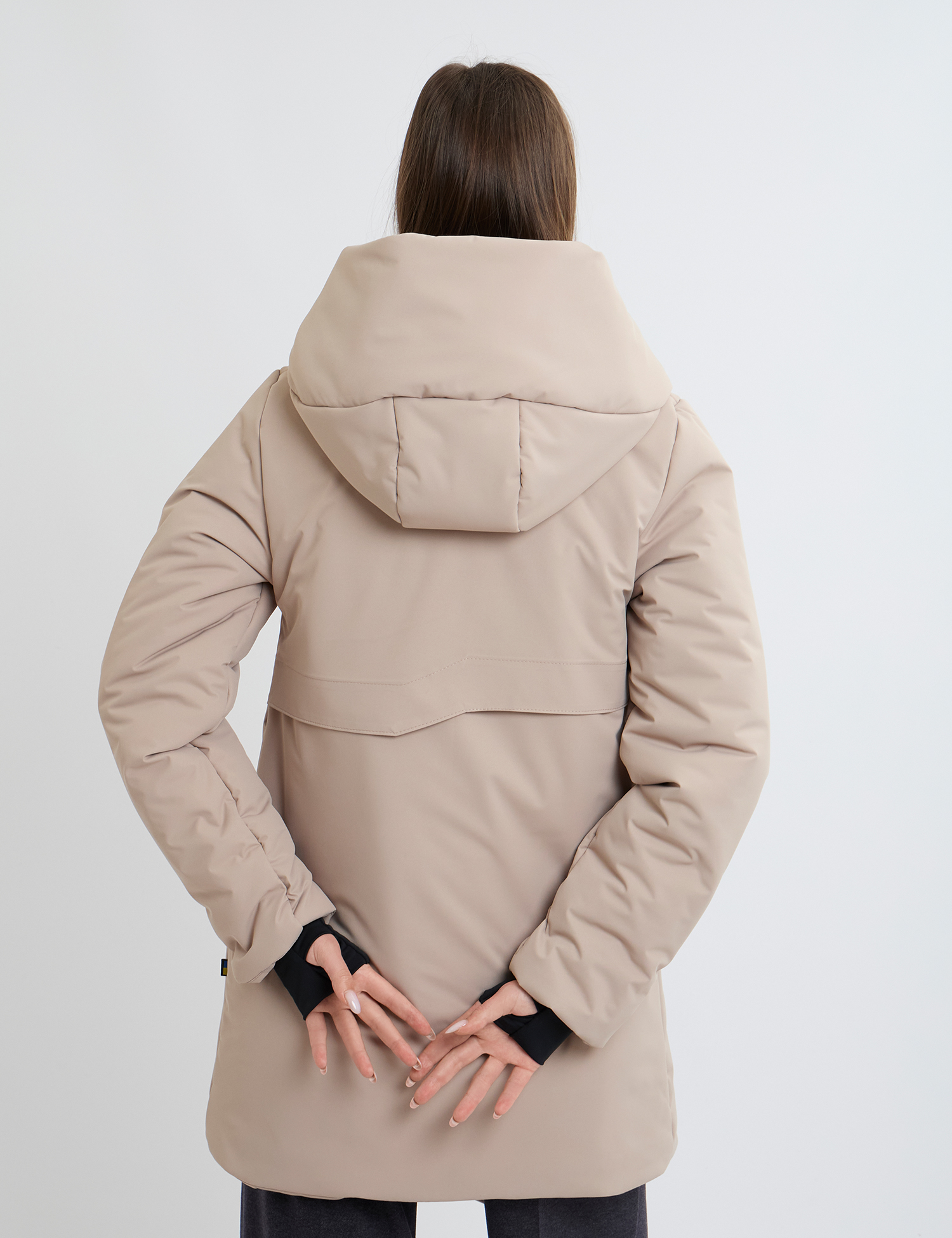 Картинка Пуховик бежевий