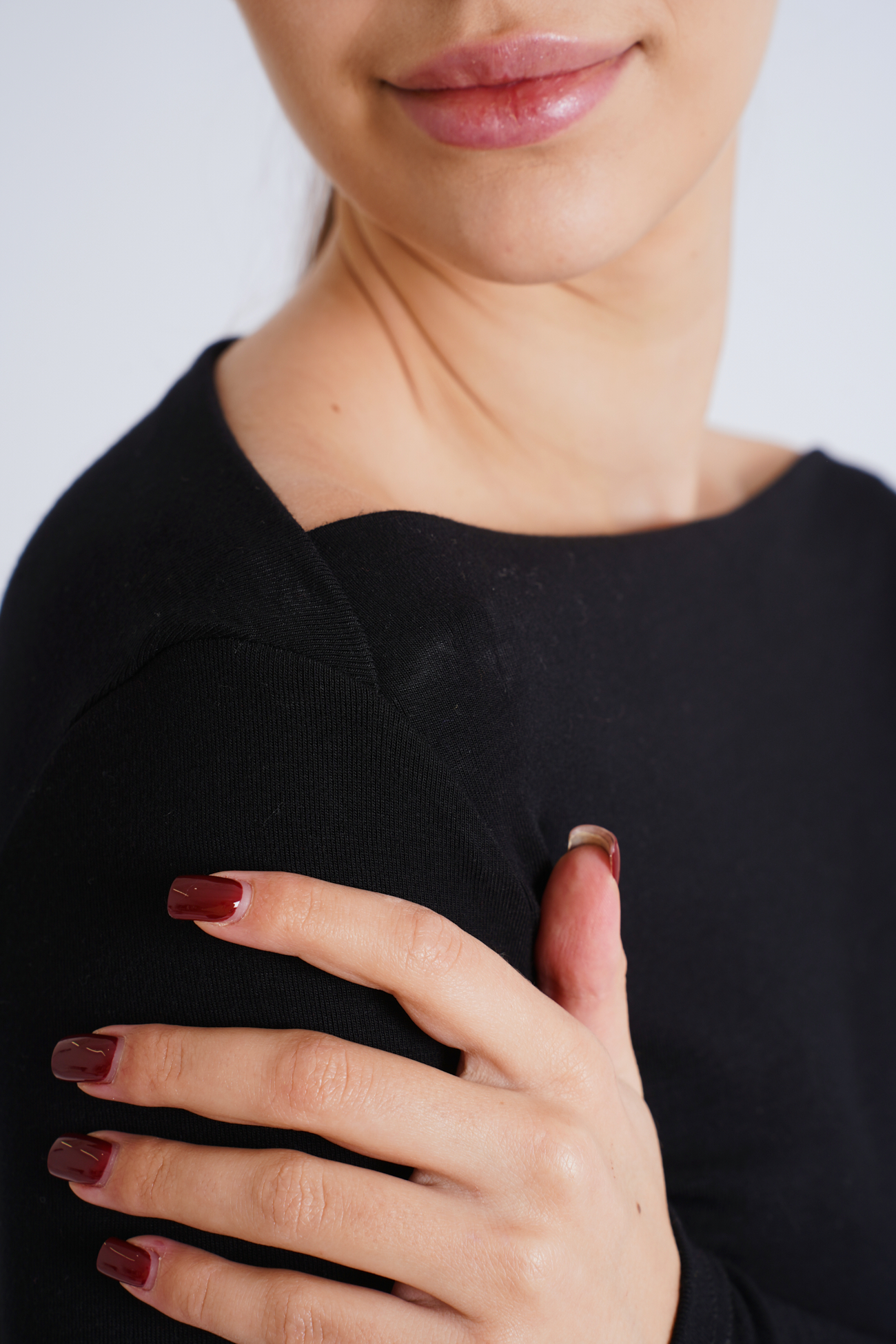 Картинка Лонгслів чорний