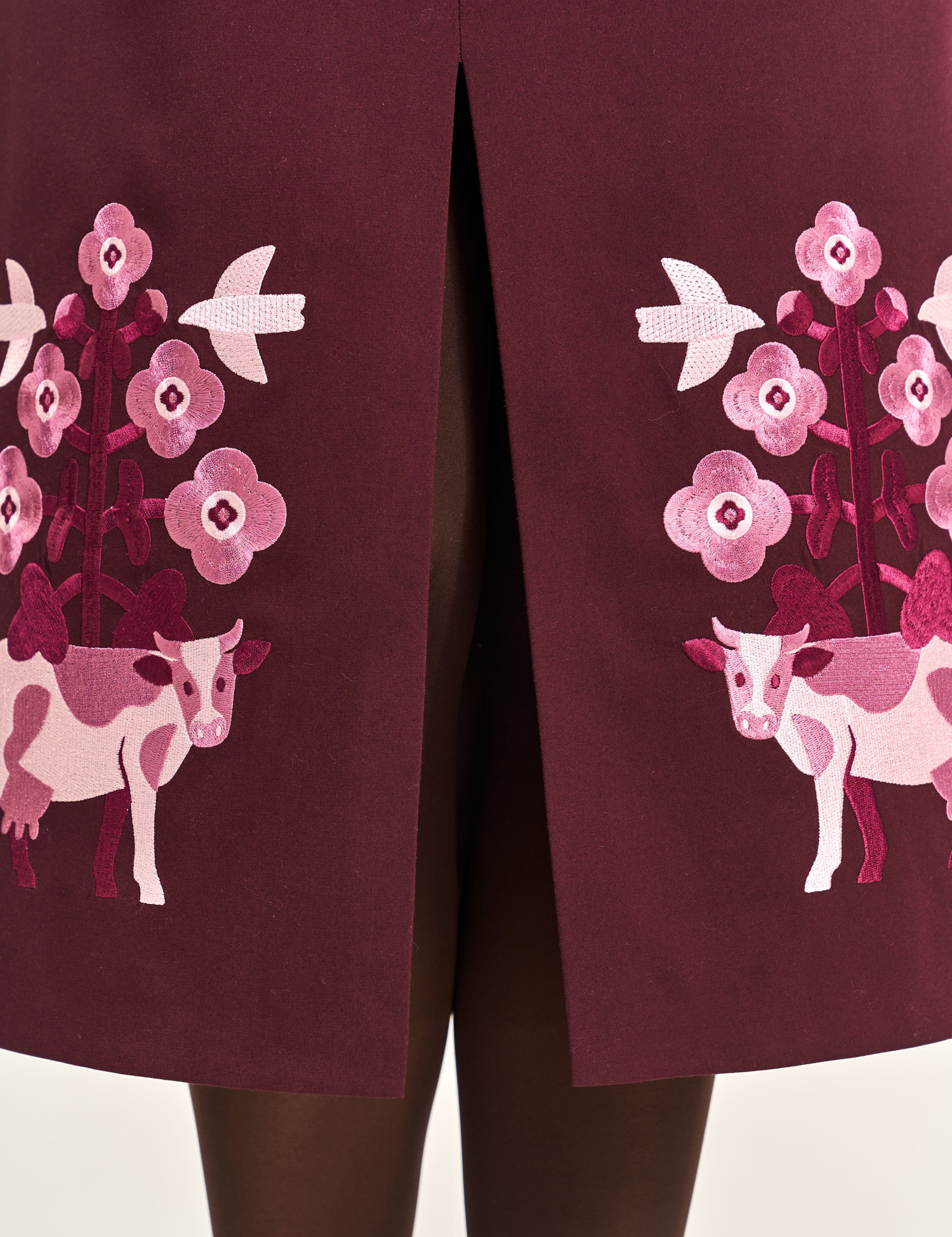 Картинка Спідниця бордова