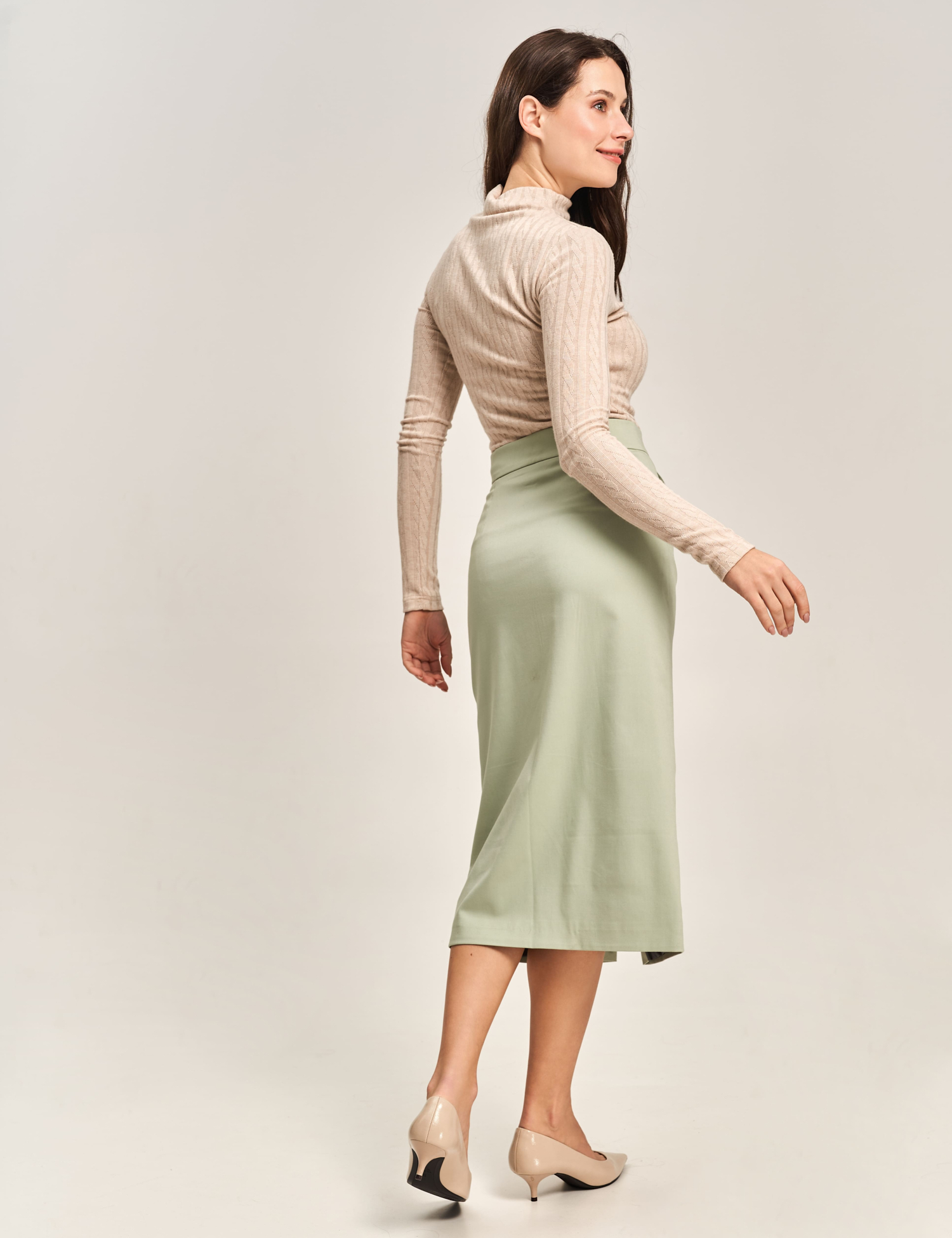 Картинка Спідниця світло-зелена