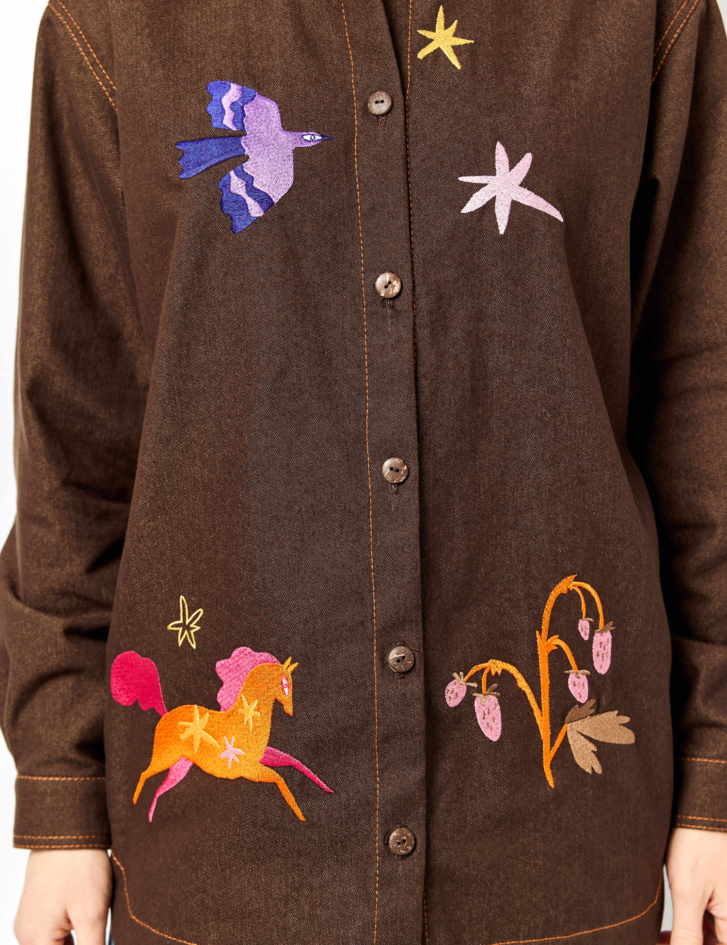 Картинка Сорочка з вишивкою "Казкова" 