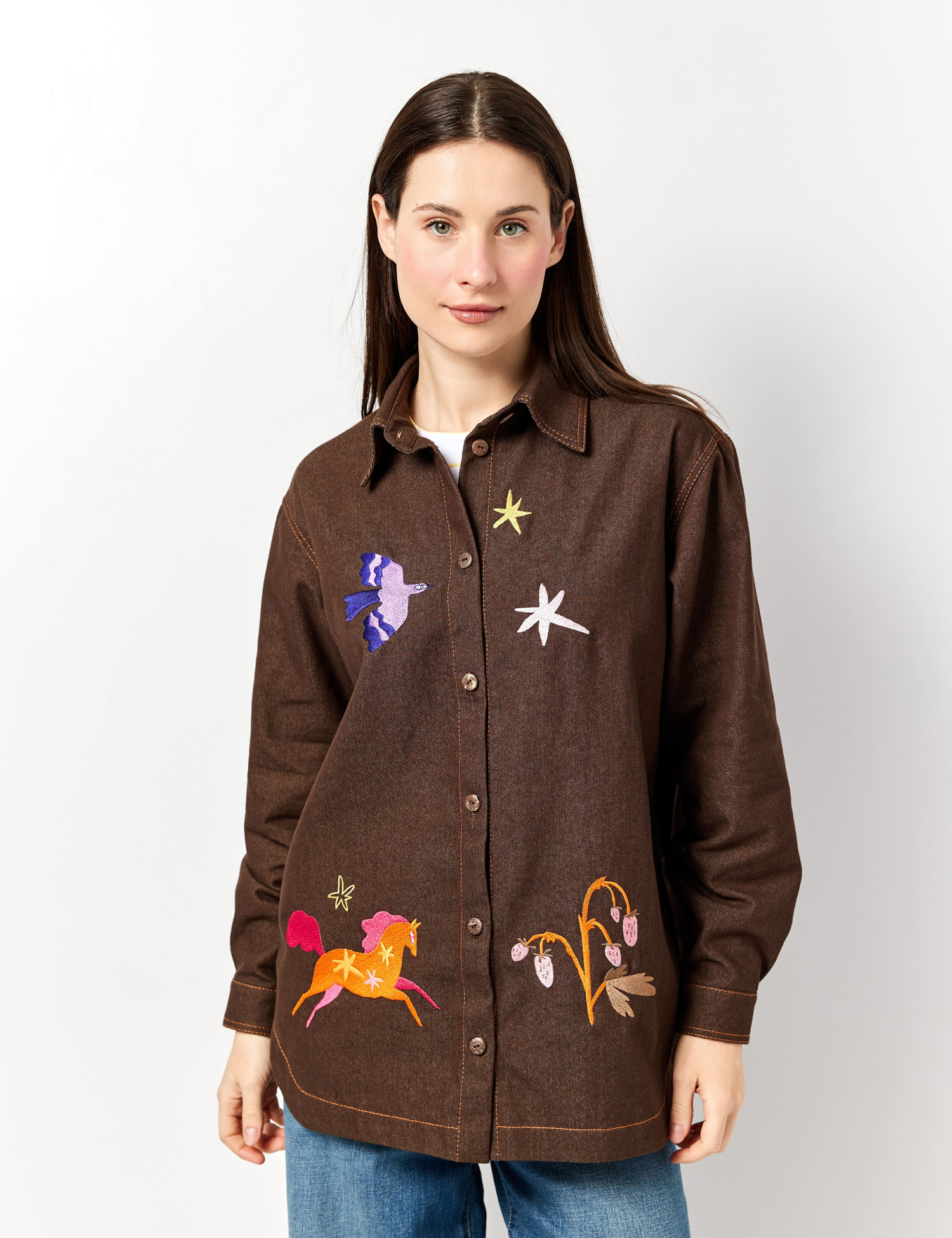 Картинка Сорочка з вишивкою "Казкова" 