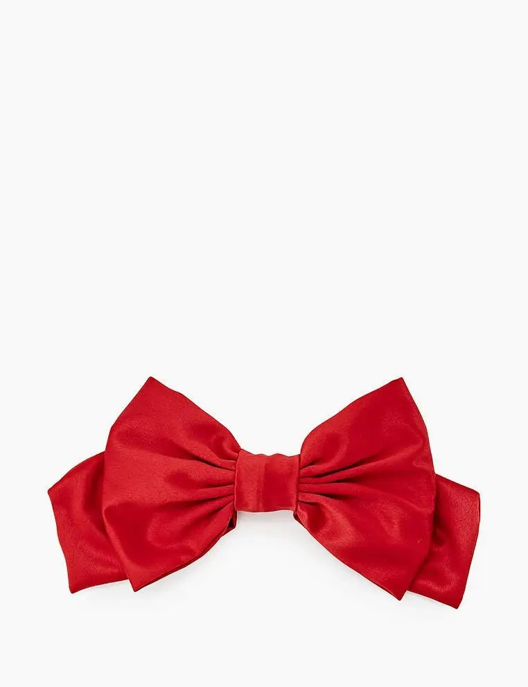 Картинка Великий бант для волосся червоного кольору