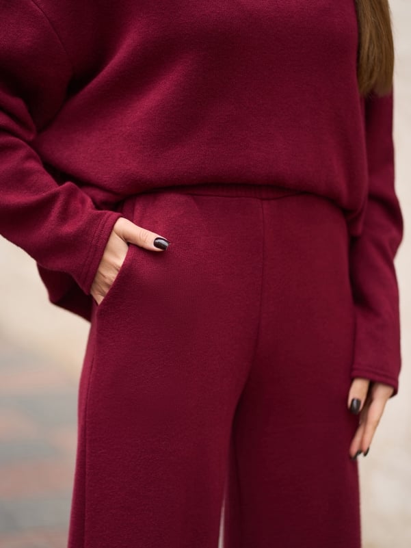 Картинка Сукня бордова