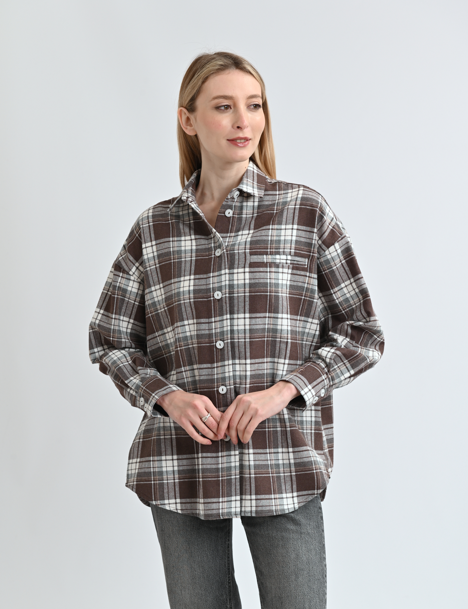 Картинка Сорочка коричнева
